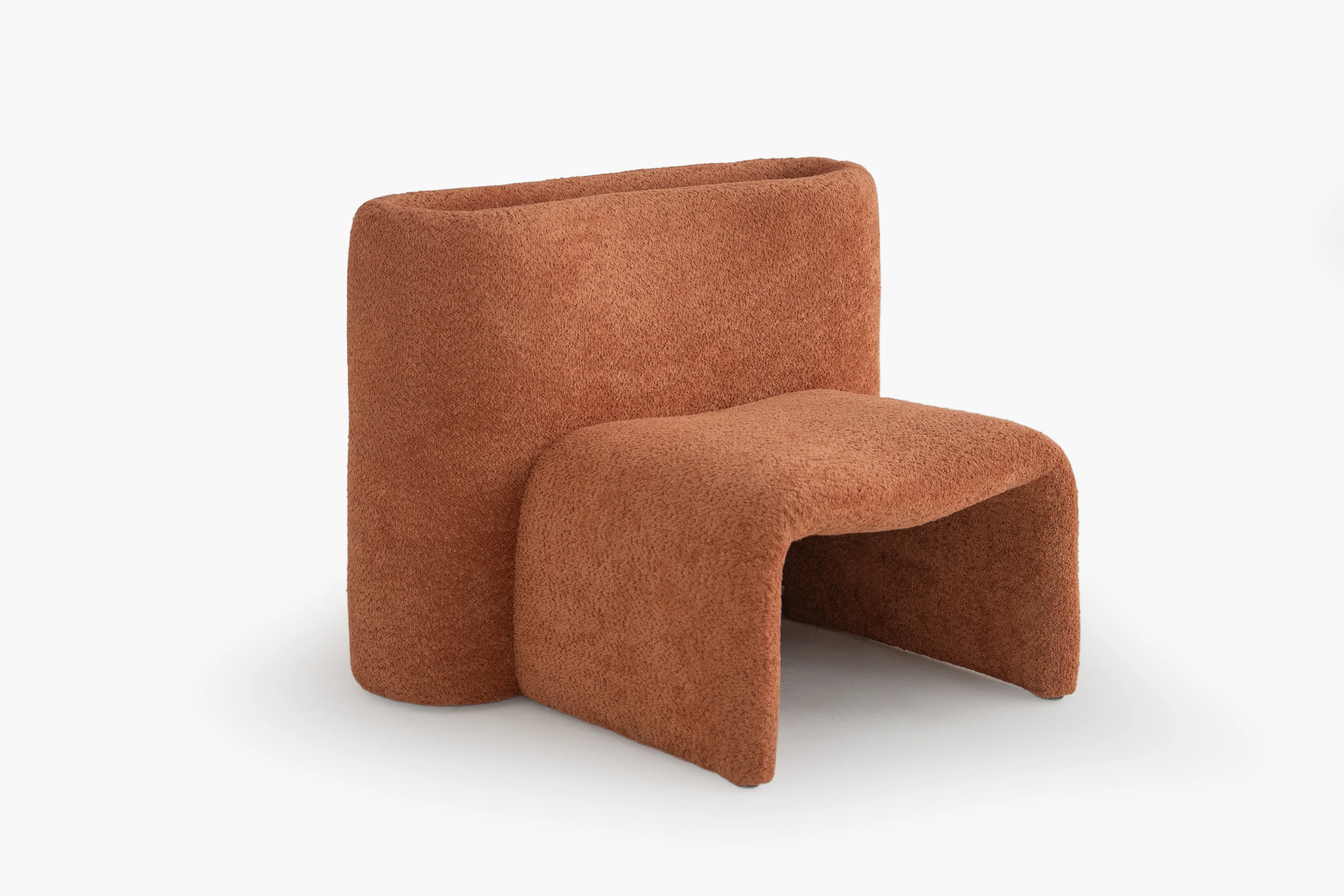 Arc Nest Upholstered Lounge Chair - Image 7