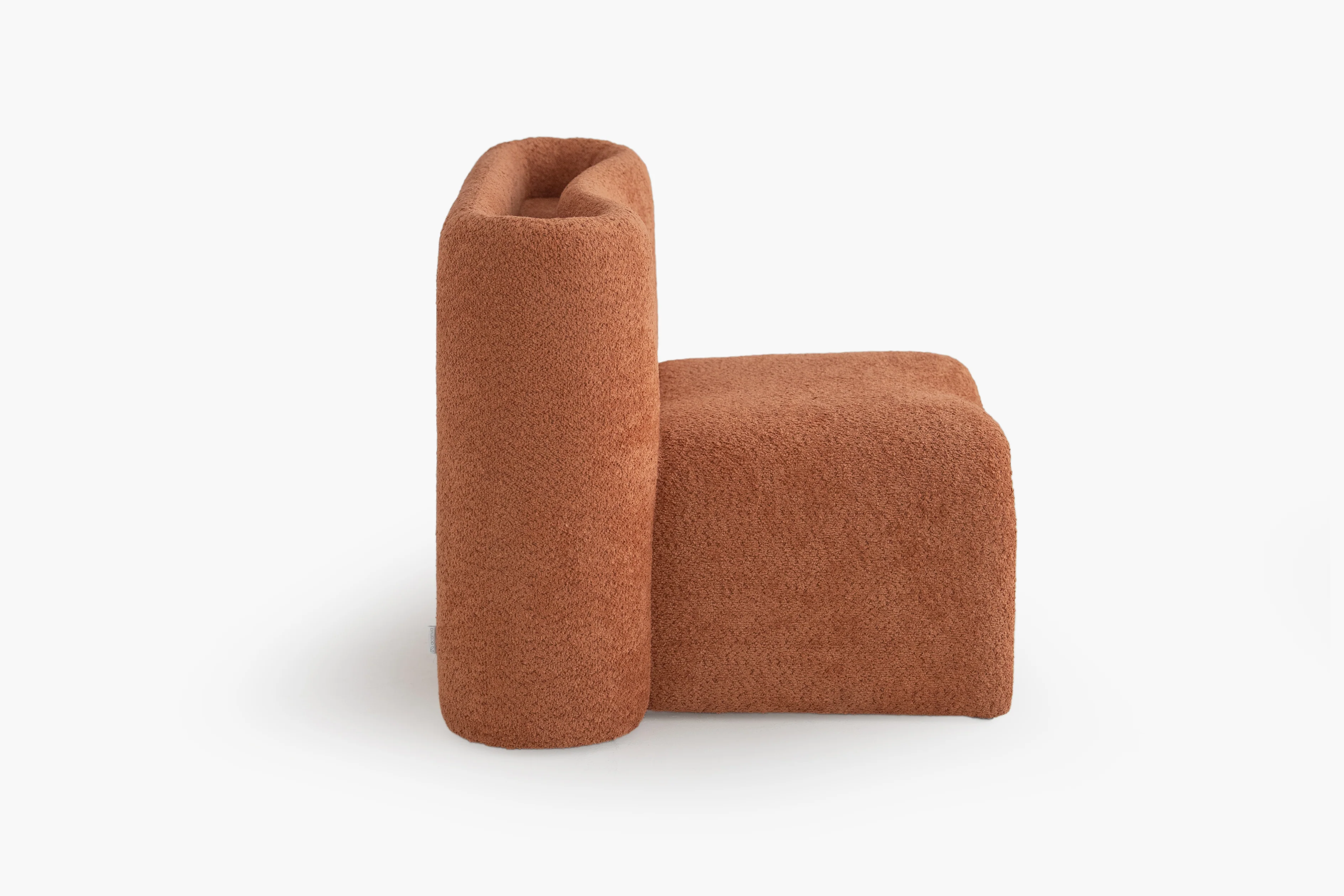 Arc Nest Upholstered Lounge Chair - Image 8