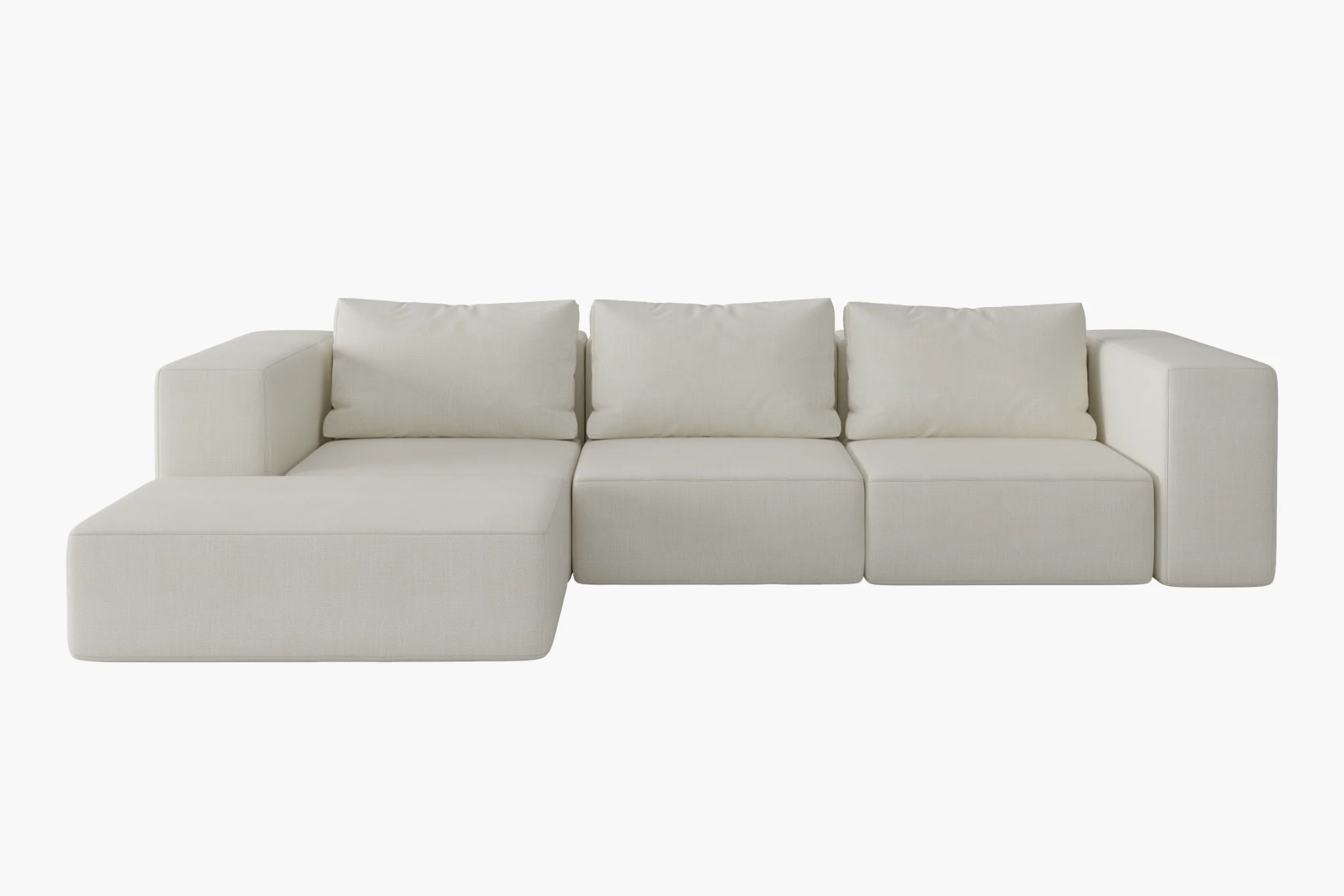 Atlas Extra Large Slipcover Modular Reversible Floor Sectional Sofa - Image 29