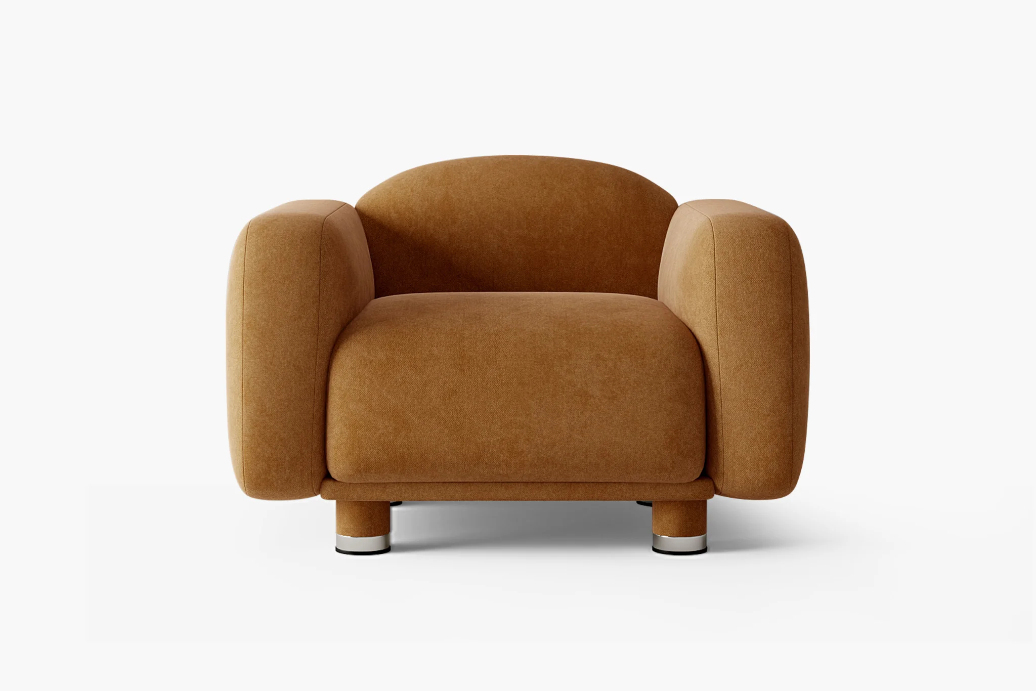 Beryl Curved 3-Seater Couch Sofa / Lounge Chair - Image 15
