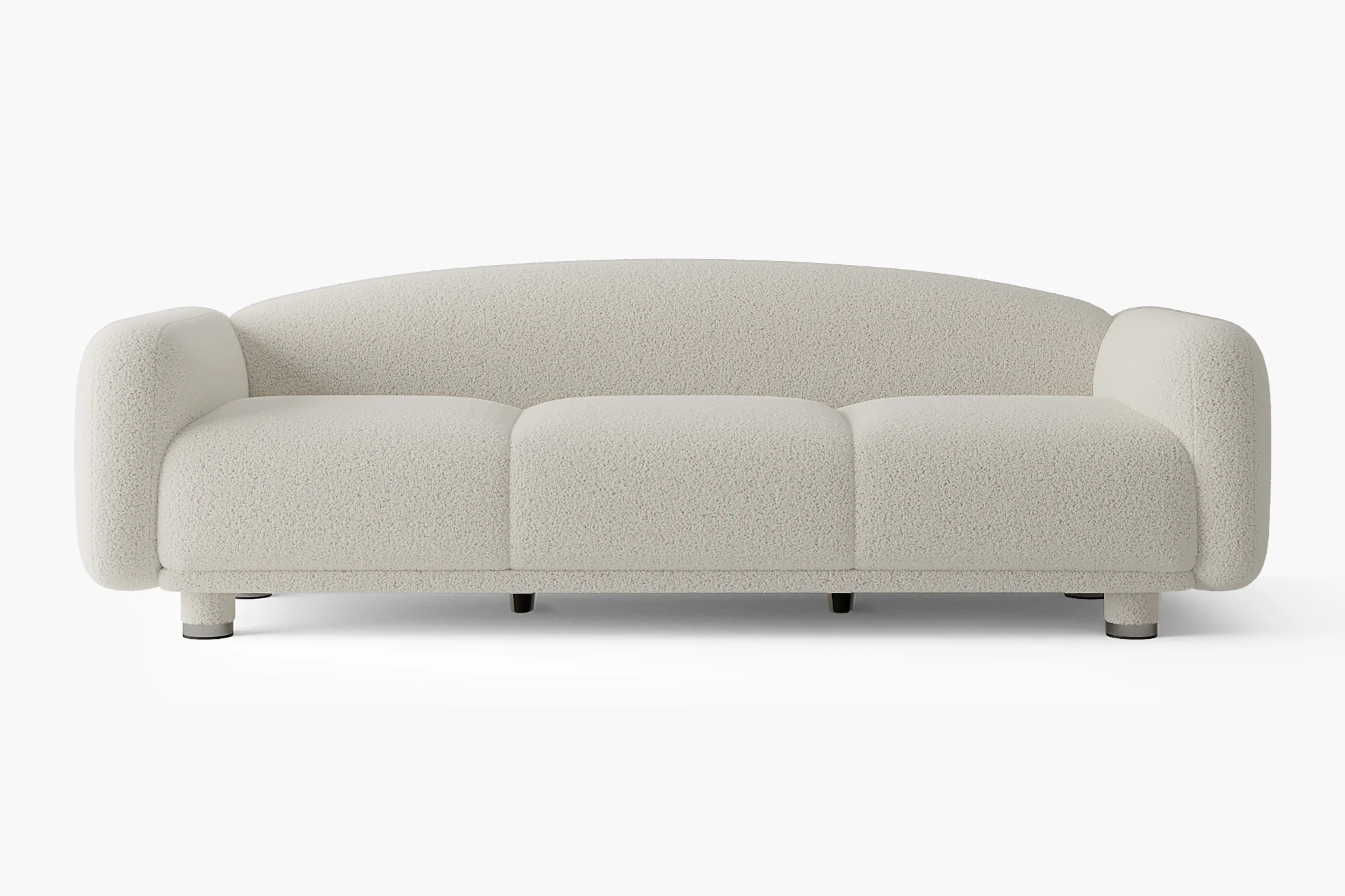 Beryl Curved 3-Seater Couch Sofa / Lounge Chair - Image 19
