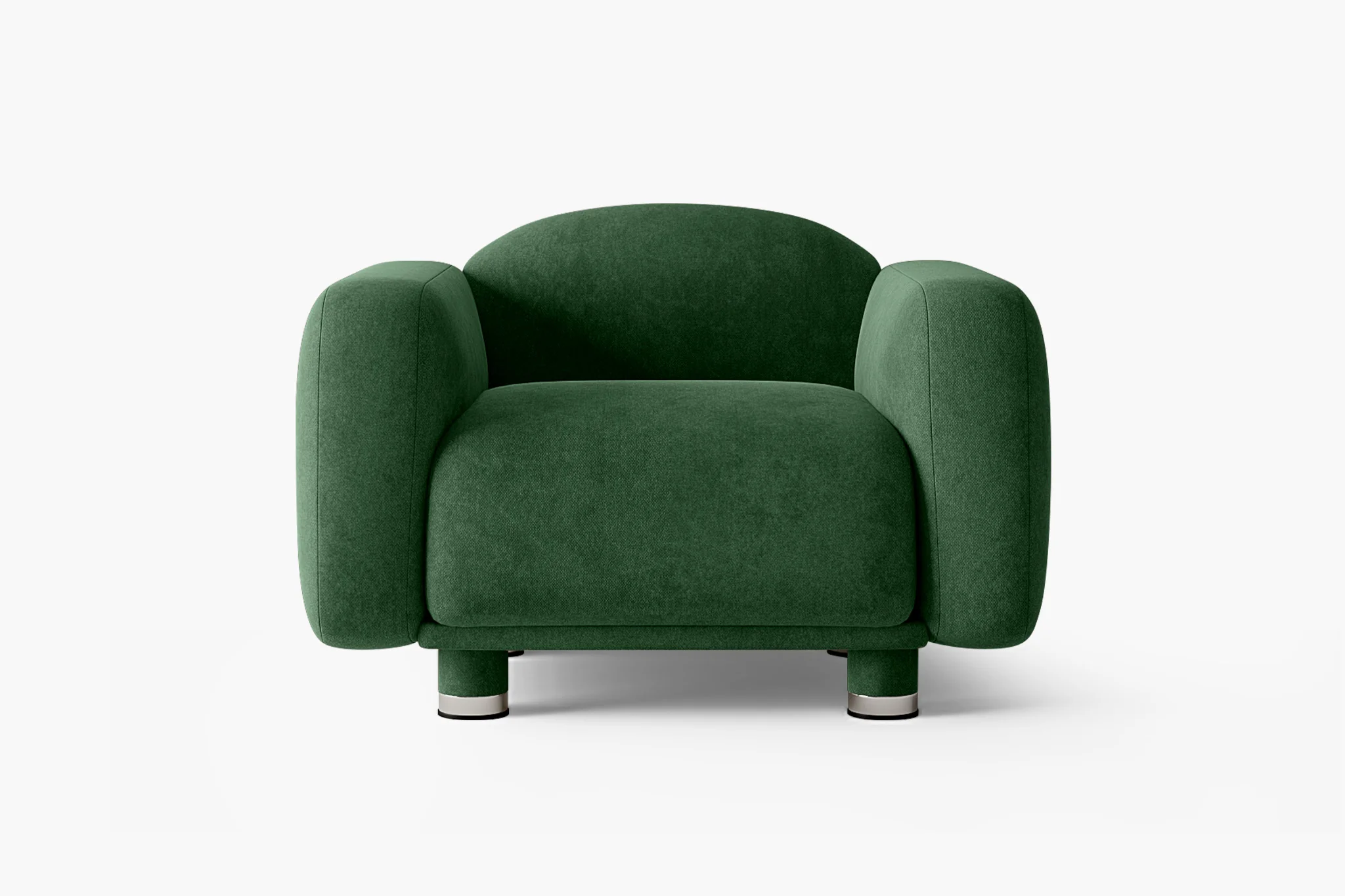 Beryl Curved 3-Seater Couch Sofa / Lounge Chair - Image 6