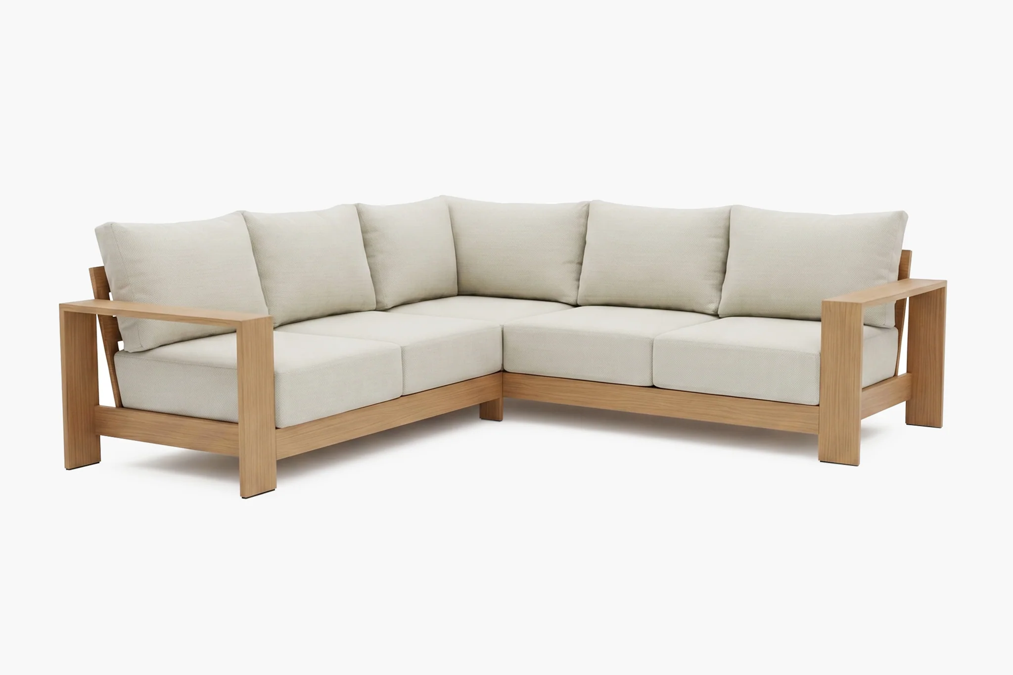 Ciela Modern Aluminum Outdoor Sofa Set with Cushions - Image 25
