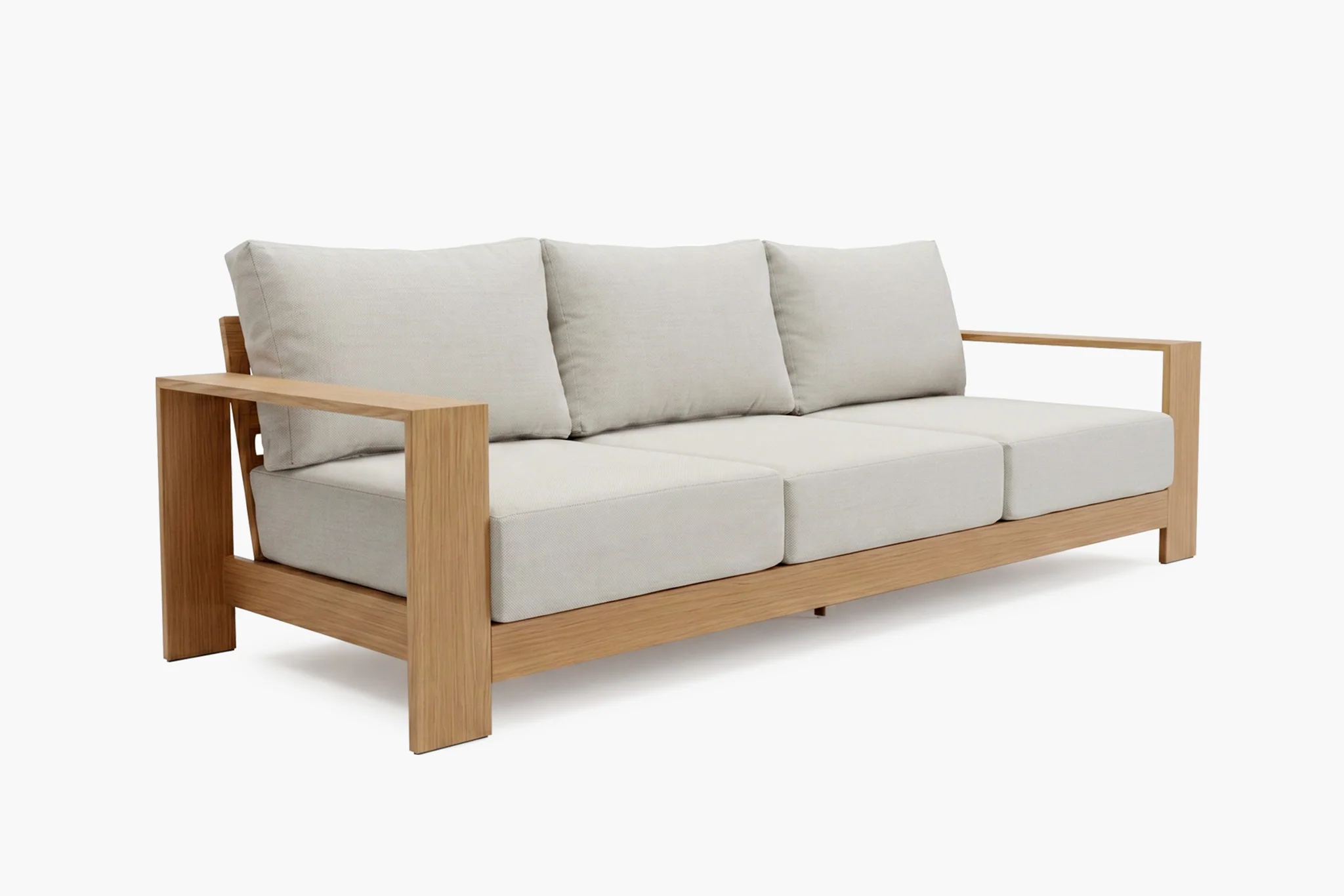 Ciela Modern Aluminum Outdoor Sofa Set with Cushions - Image 6