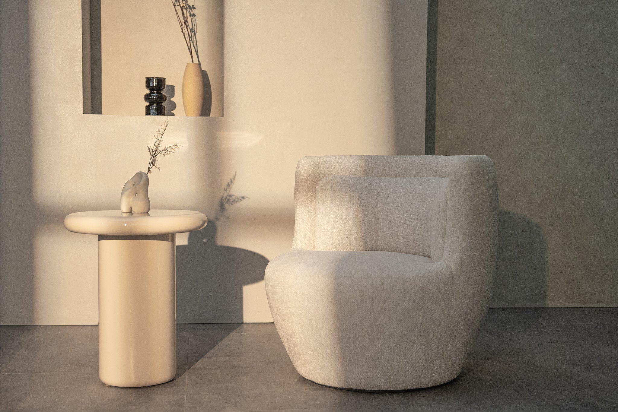 Cocoon Upholstered Lounge Chair - Image 14