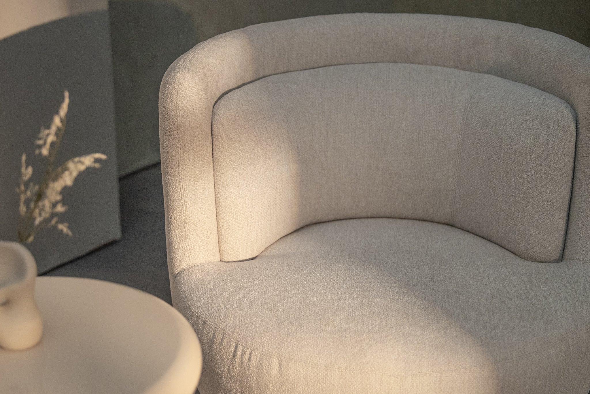 Cocoon Upholstered Lounge Chair - Image 16
