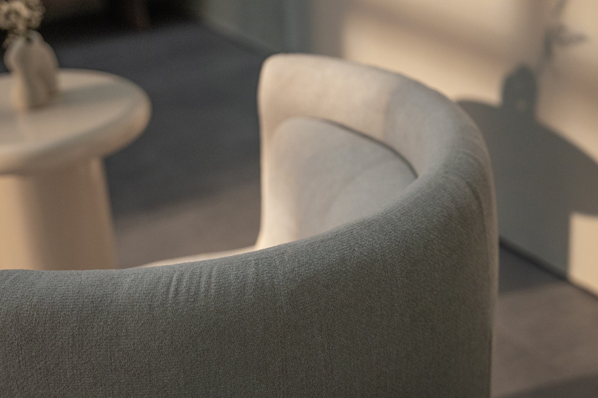 Cocoon Upholstered Lounge Chair - Image 21