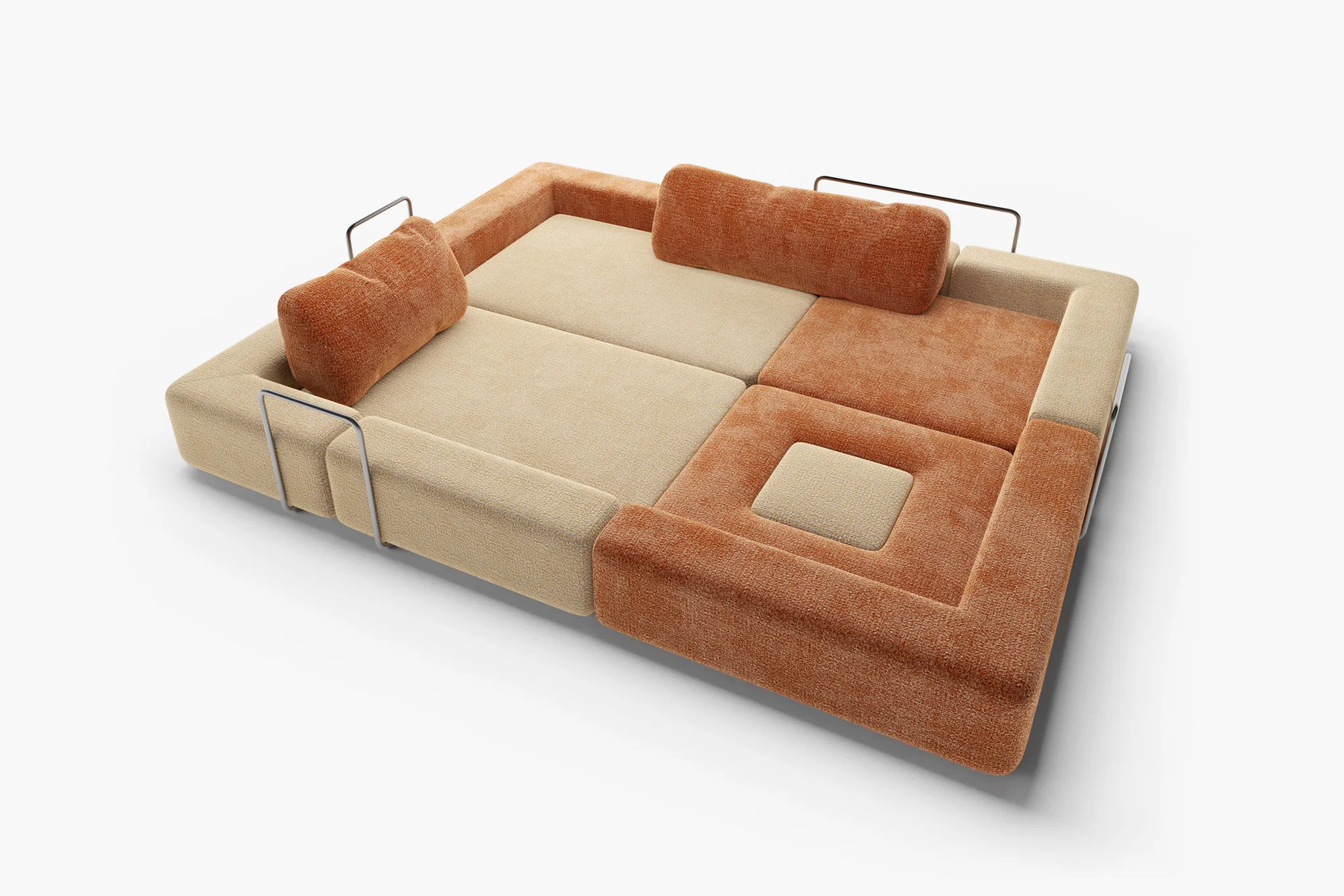 CushyLand Modular Kids Play Sofa - Image 10