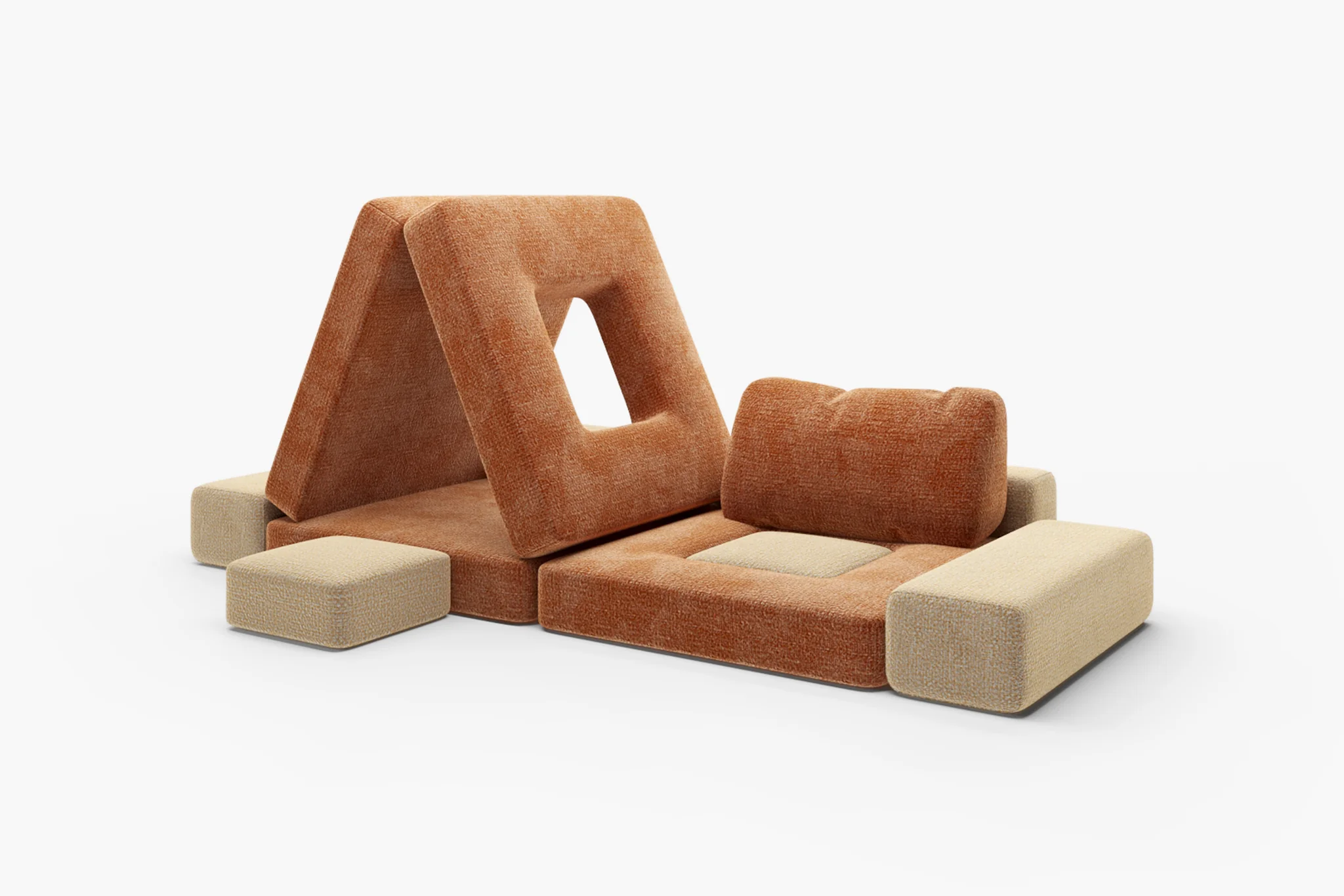 CushyLand Modular Kids Play Sofa - Image 25