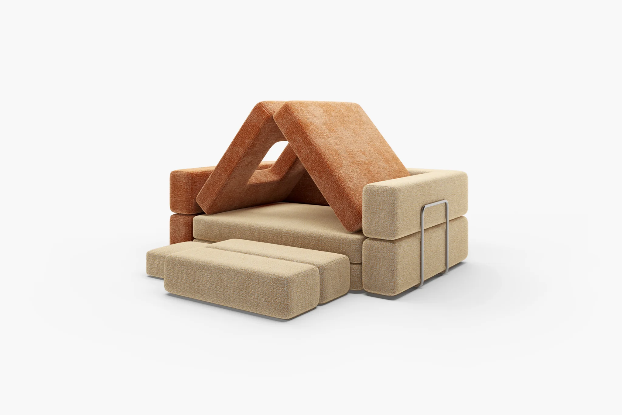 CushyLand Modular Kids Play Sofa - Image 8