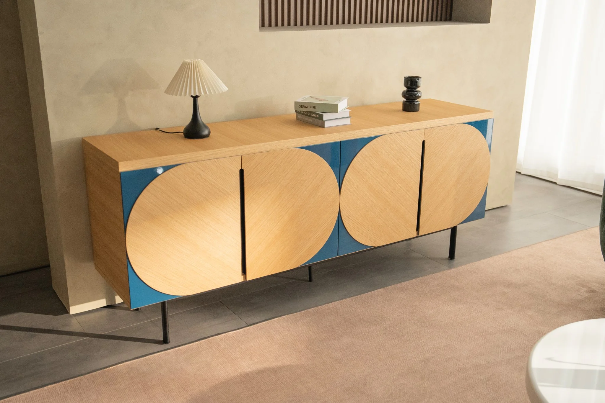 Ellipse Duo Sideboard with Oak - Image 3