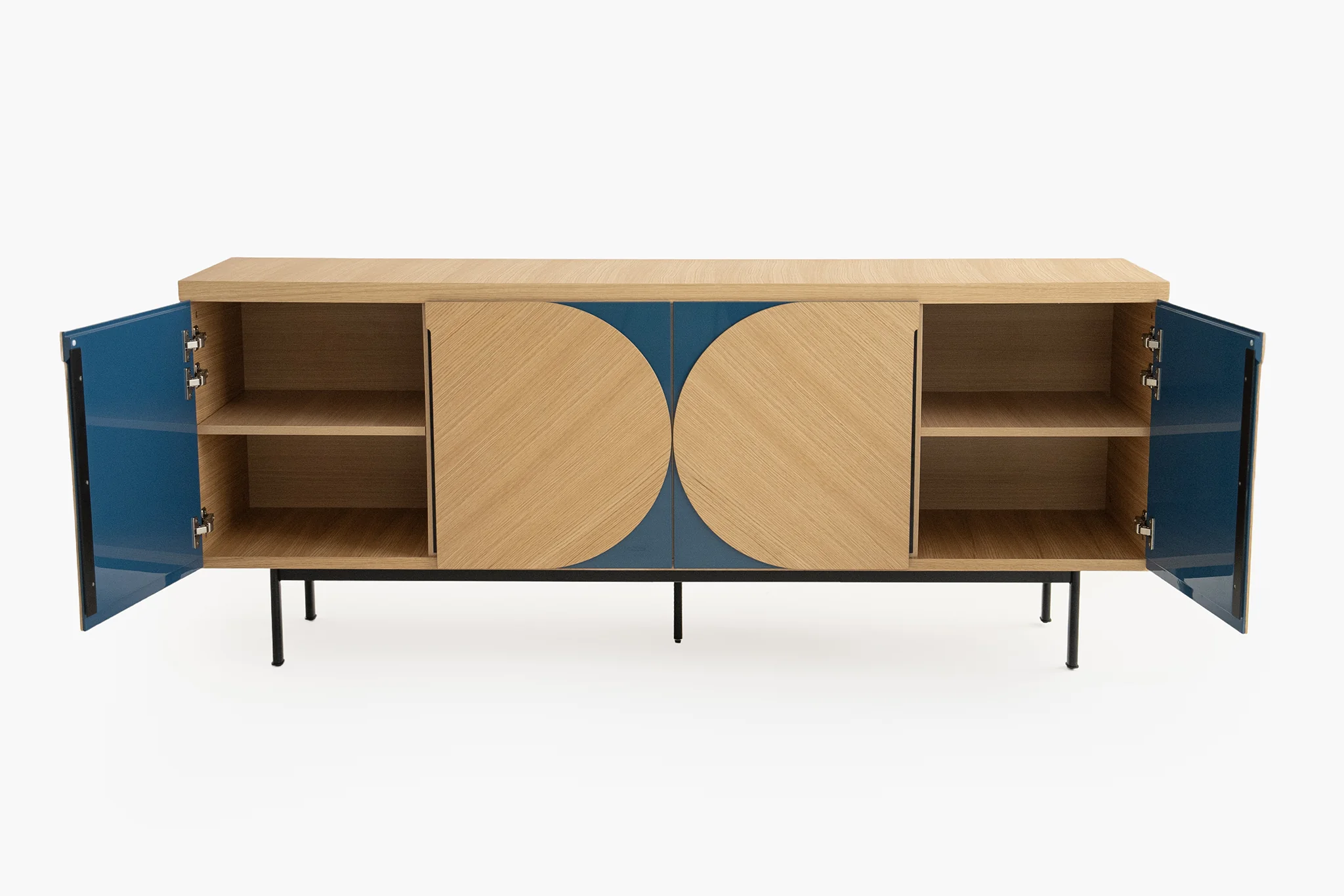 Ellipse Duo Sideboard with Oak - Image 4