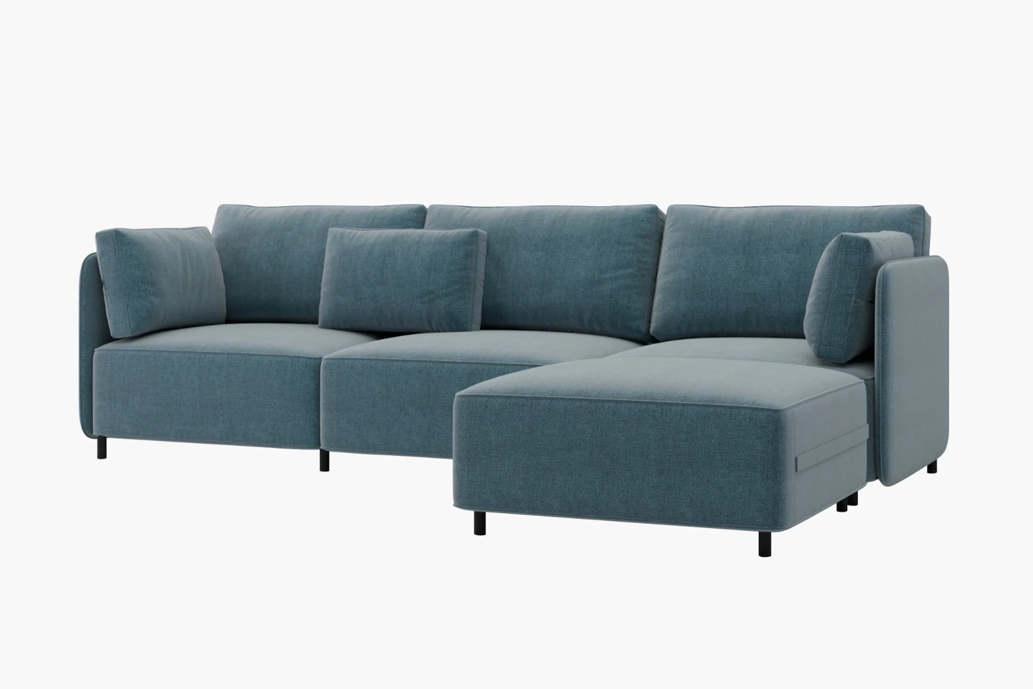Fana Linen Reversible Modular Sofa - Image 26