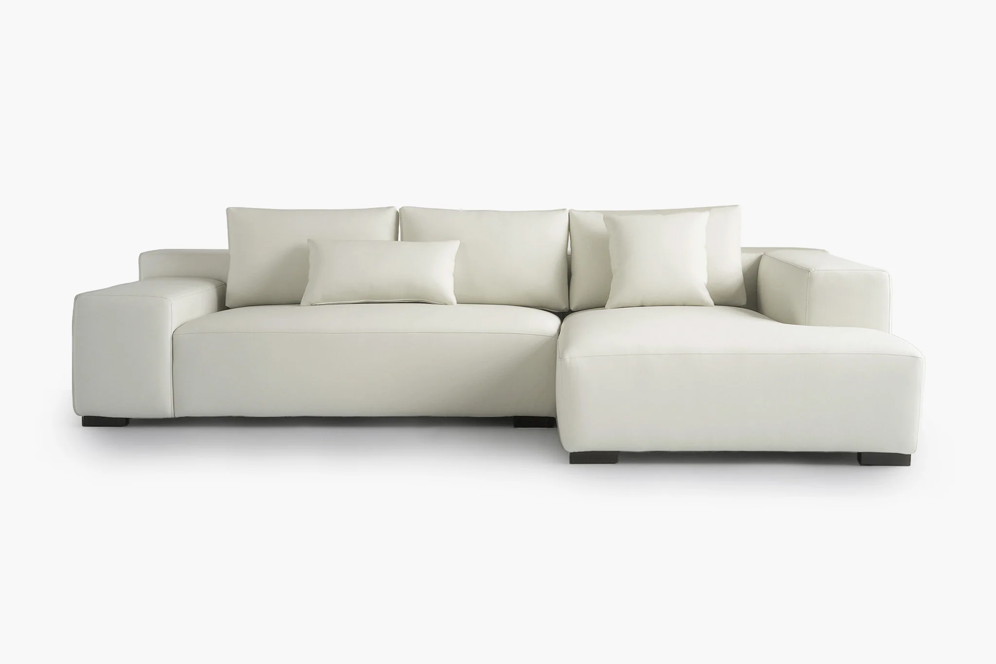 Imola Wide Arm 2-Piece Chaise Sectional and 3-Seater Couch Sofa by Acanva - Image 17