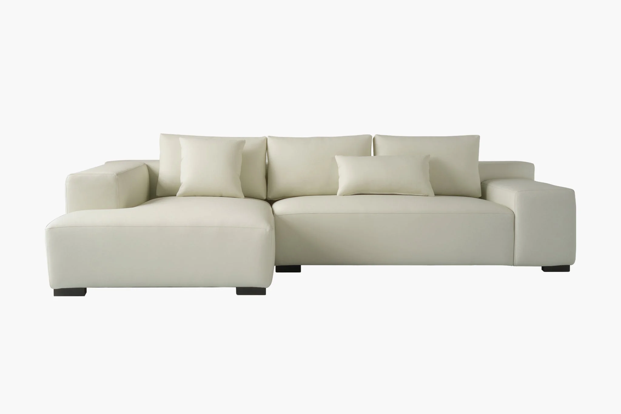 Imola Wide Arm 2-Piece Chaise Sectional and 3-Seater Couch Sofa by Acanva - Image 19