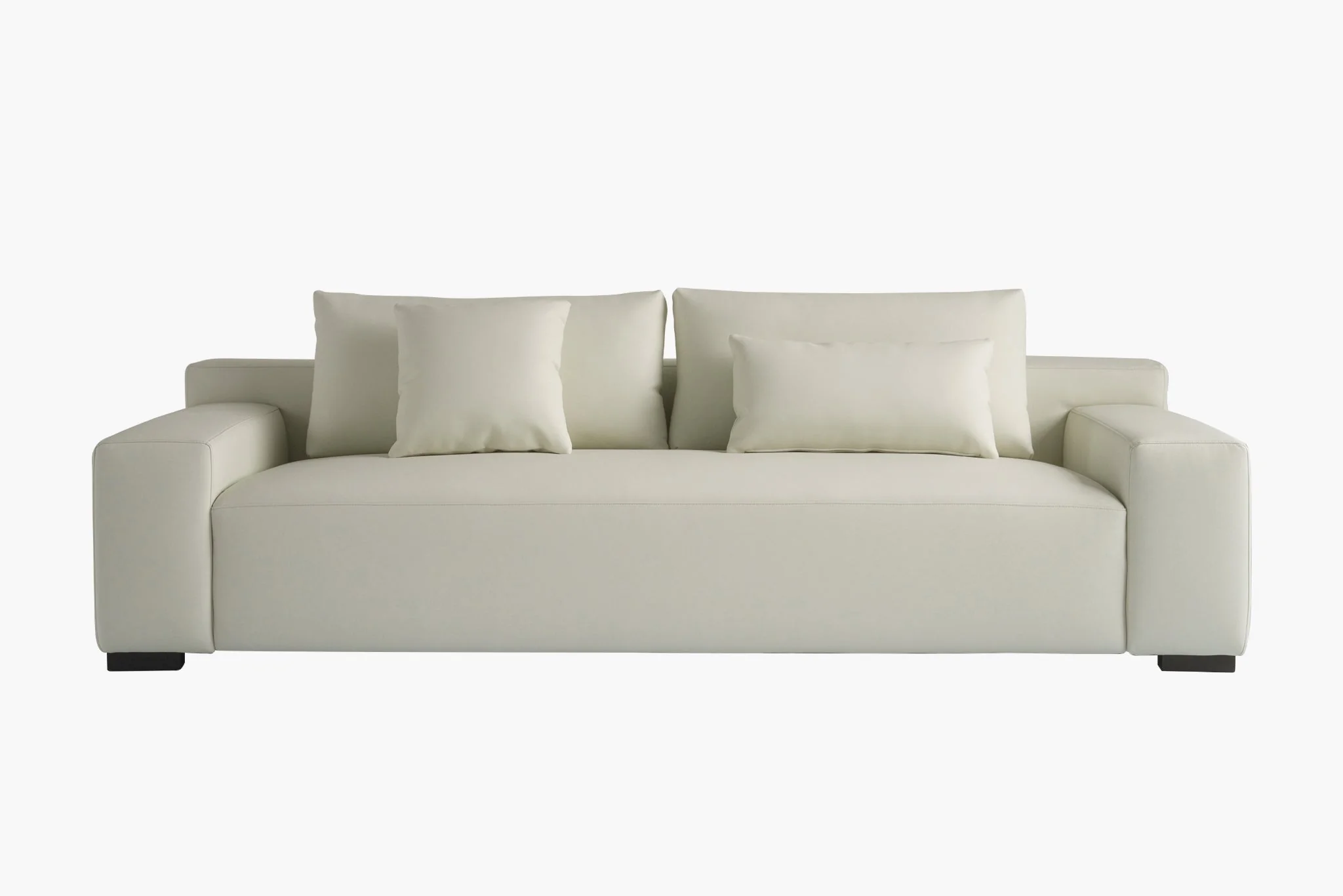 Imola Wide Arm 2-Piece Chaise Sectional and 3-Seater Couch Sofa by Acanva - Image 21