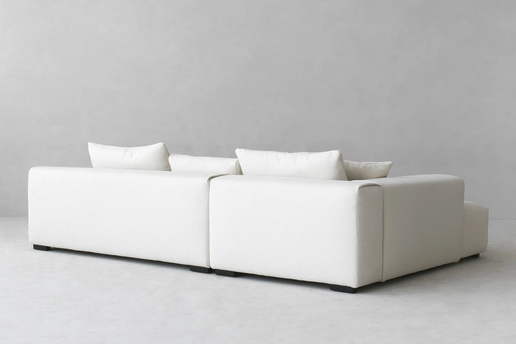 Imola Wide Arm 2-Piece Chaise Sectional and 3-Seater Couch Sofa by Acanva - Image 8