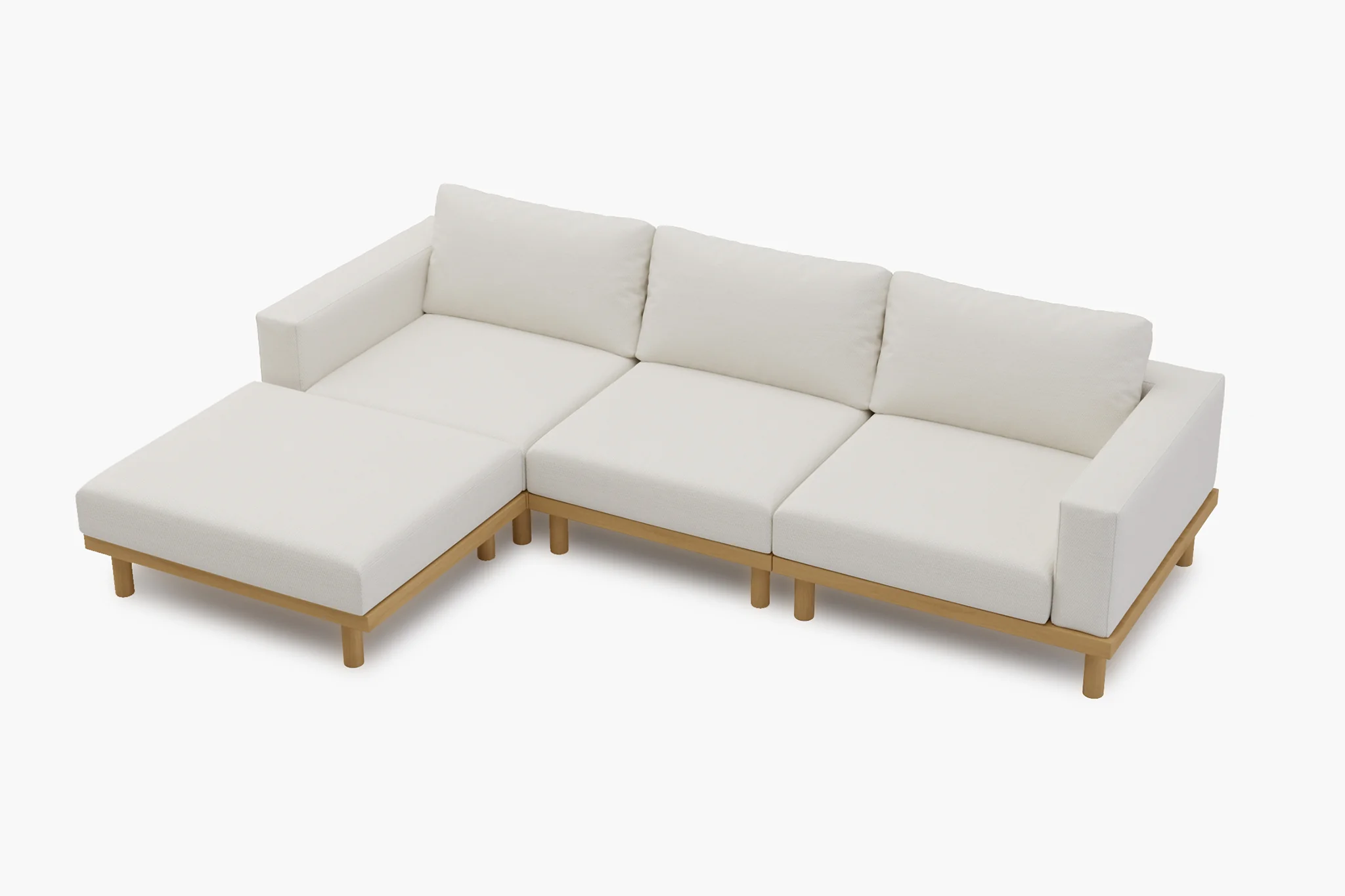 Lumi Slipcover Modular Reversible Sectional Sofa - Image 12