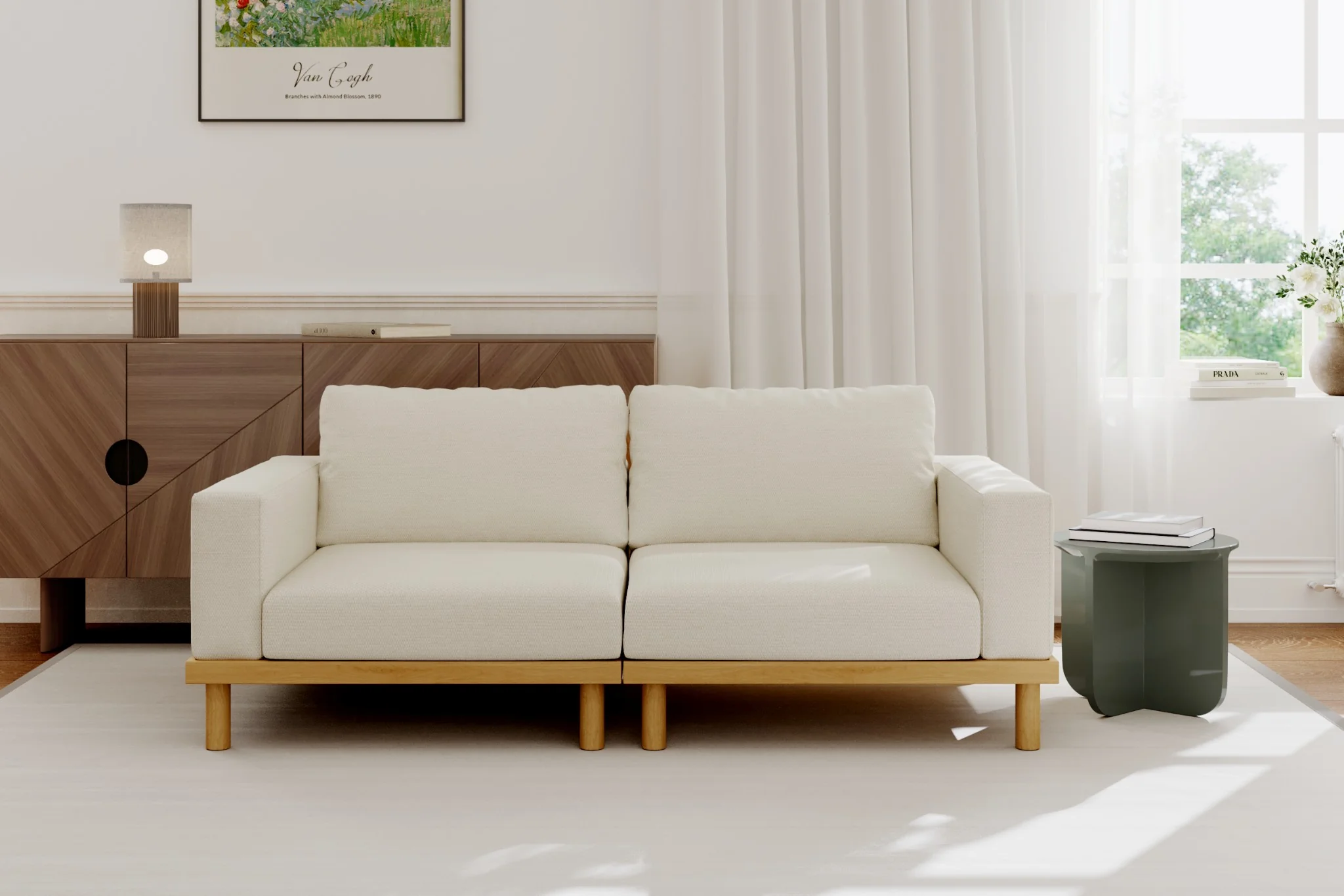 Lumi Slipcover Modular Reversible Sectional Sofa - Image 20