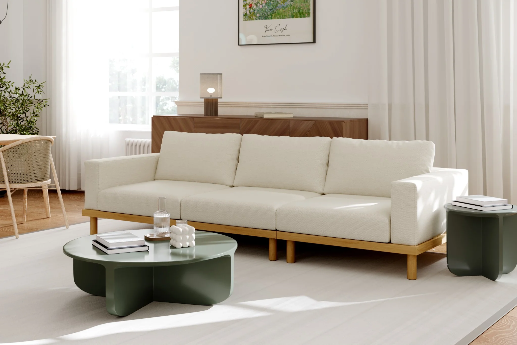 Lumi Slipcover Modular Reversible Sectional Sofa - Image 29