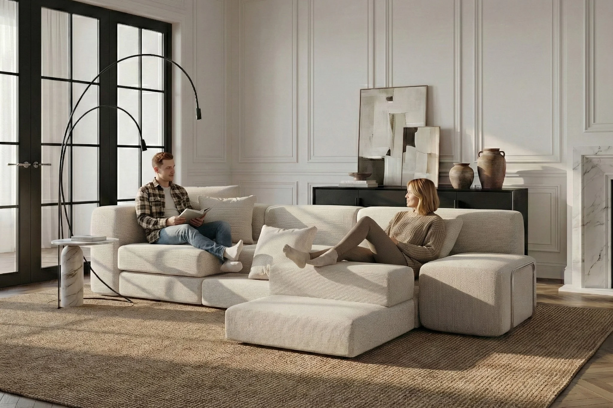 Mareta Modular Reversible Sofa - Image 5