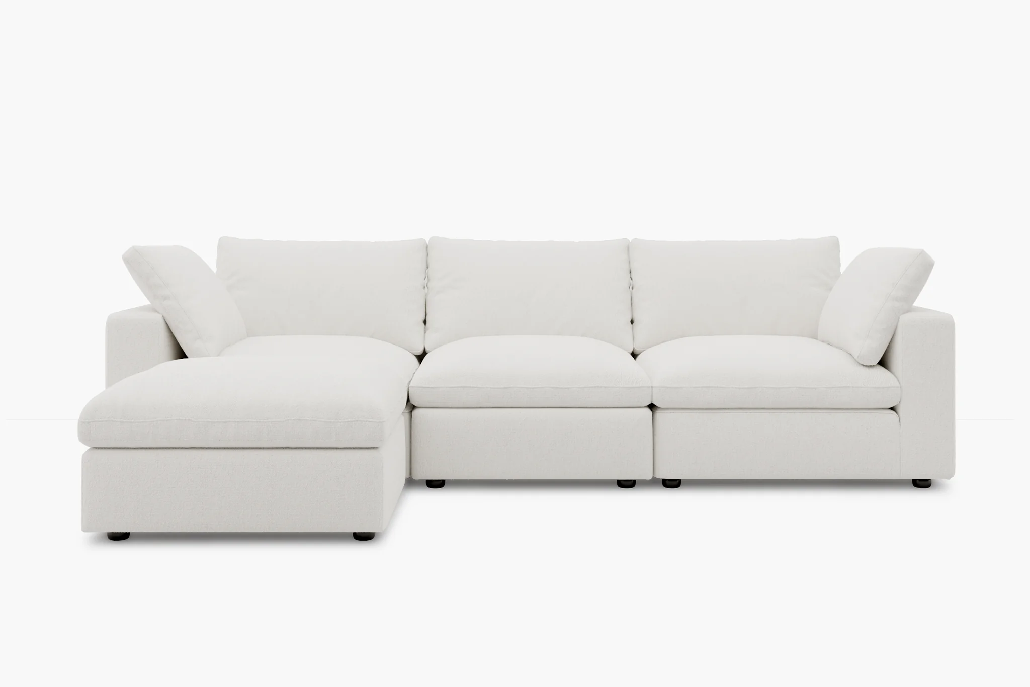 Maven Slipcover Modular Reversible Sectional Cloud Couch - Image 12
