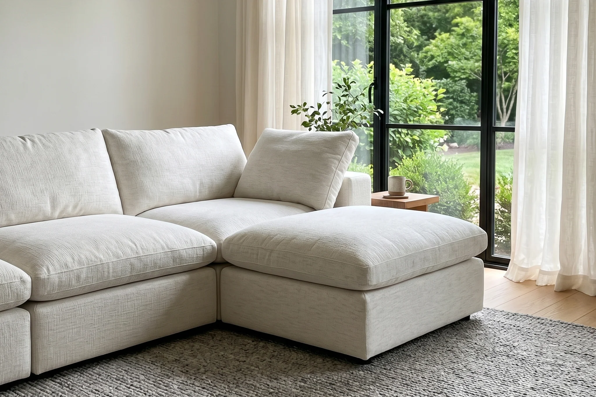 Maven Slipcover Modular Reversible Sectional Cloud Couch - Image 70