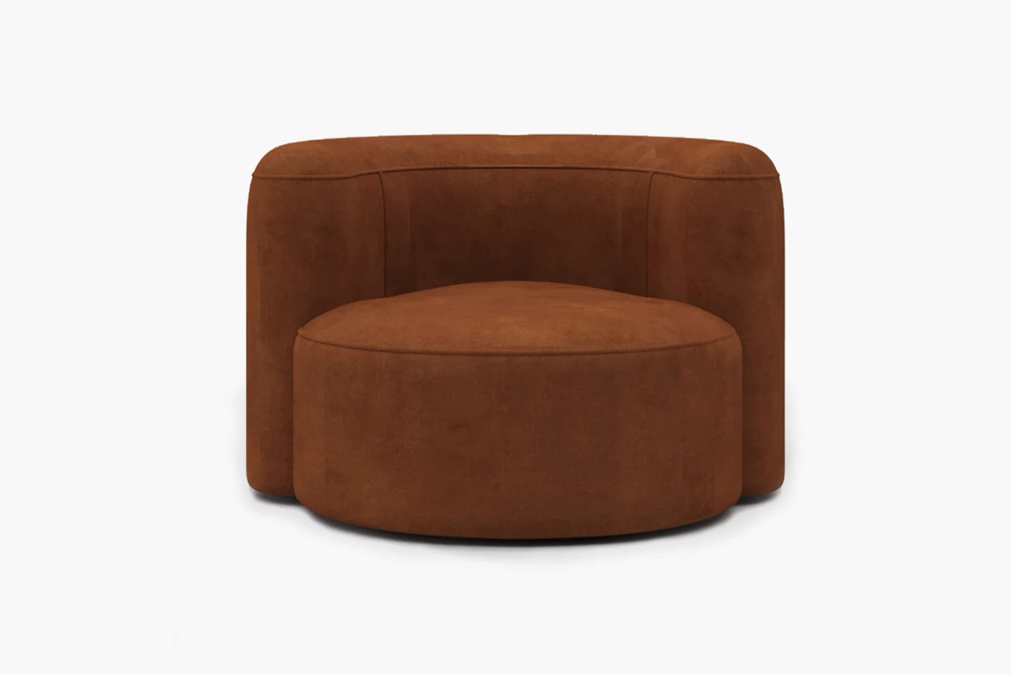 Mellow Velvet Curved 2-Piece Chaise Sectional / 3-Seater Couch Sofa / Lounge Chair - Image 57
