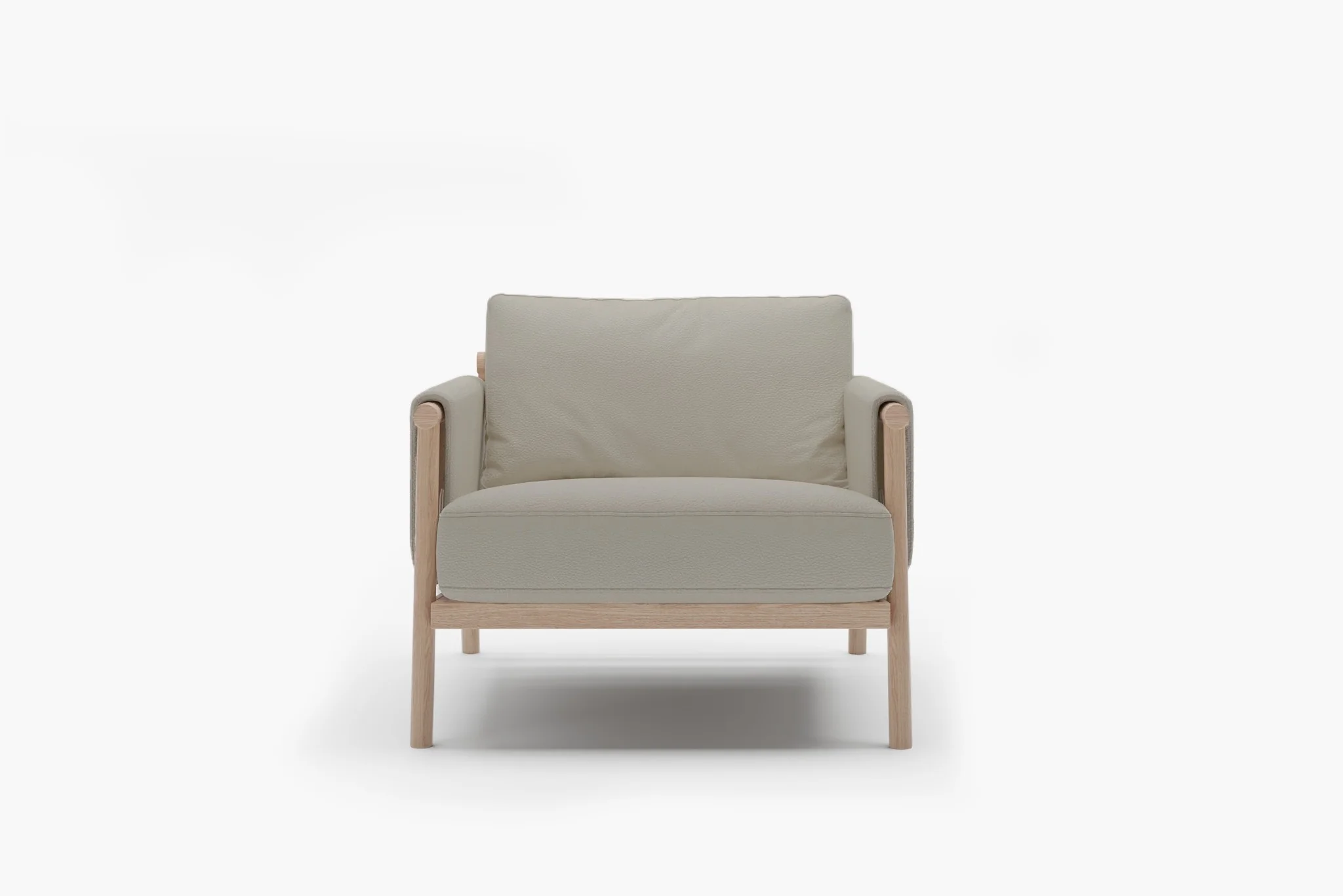 Moss Wood Grain Aluminum Indoor Sofa - Image 18