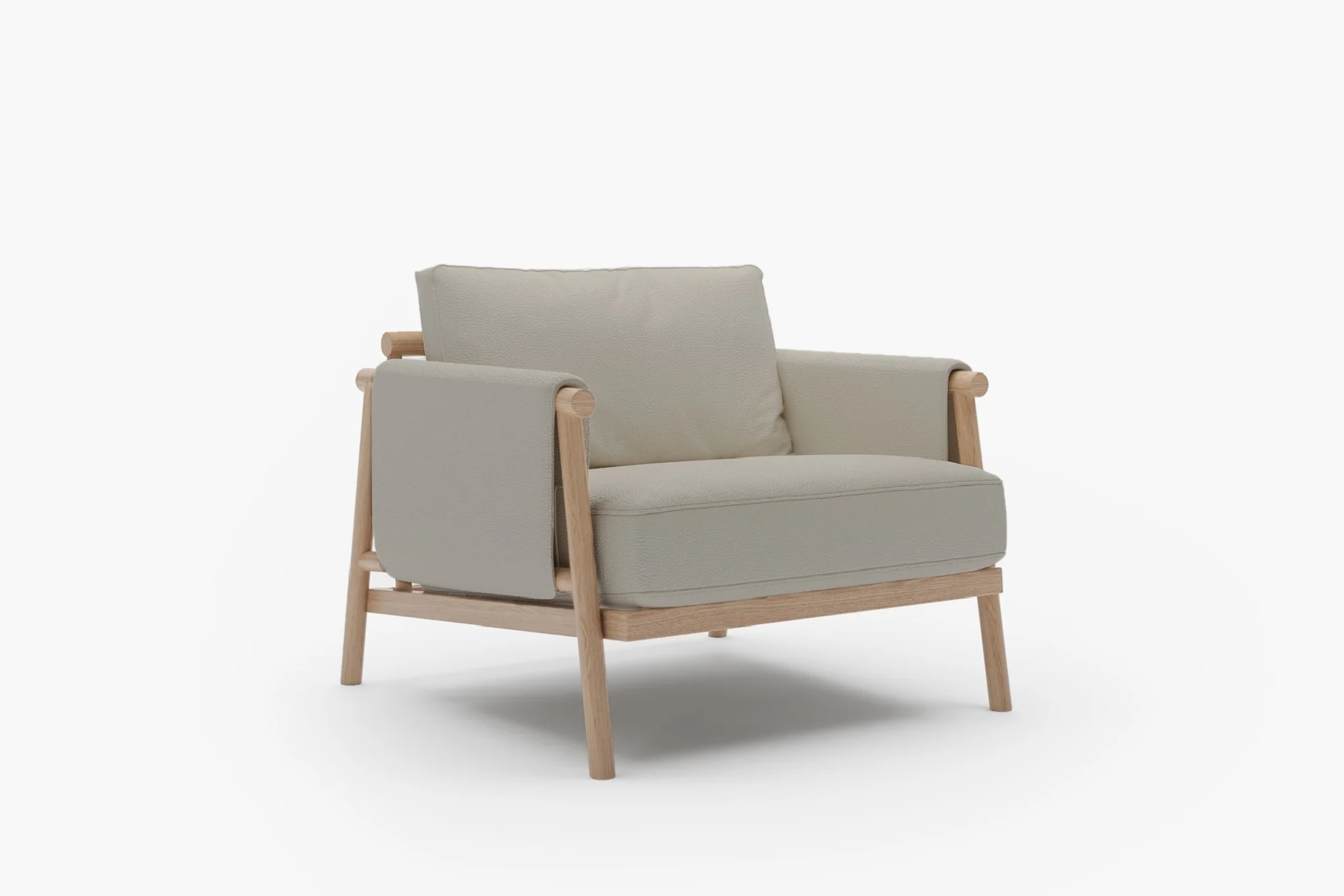 Moss Wood Grain Aluminum Indoor Sofa - Image 20