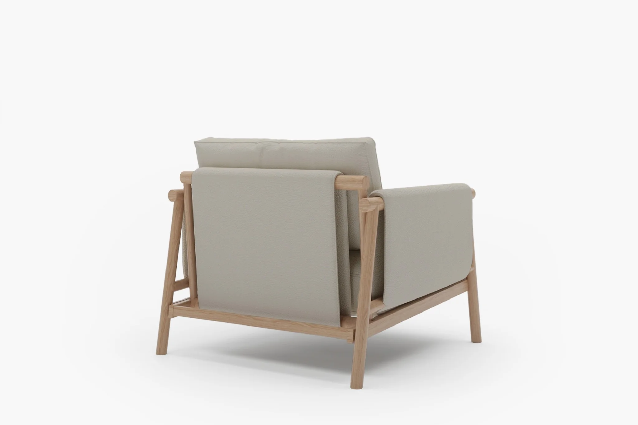 Moss Wood Grain Aluminum Indoor Sofa - Image 22