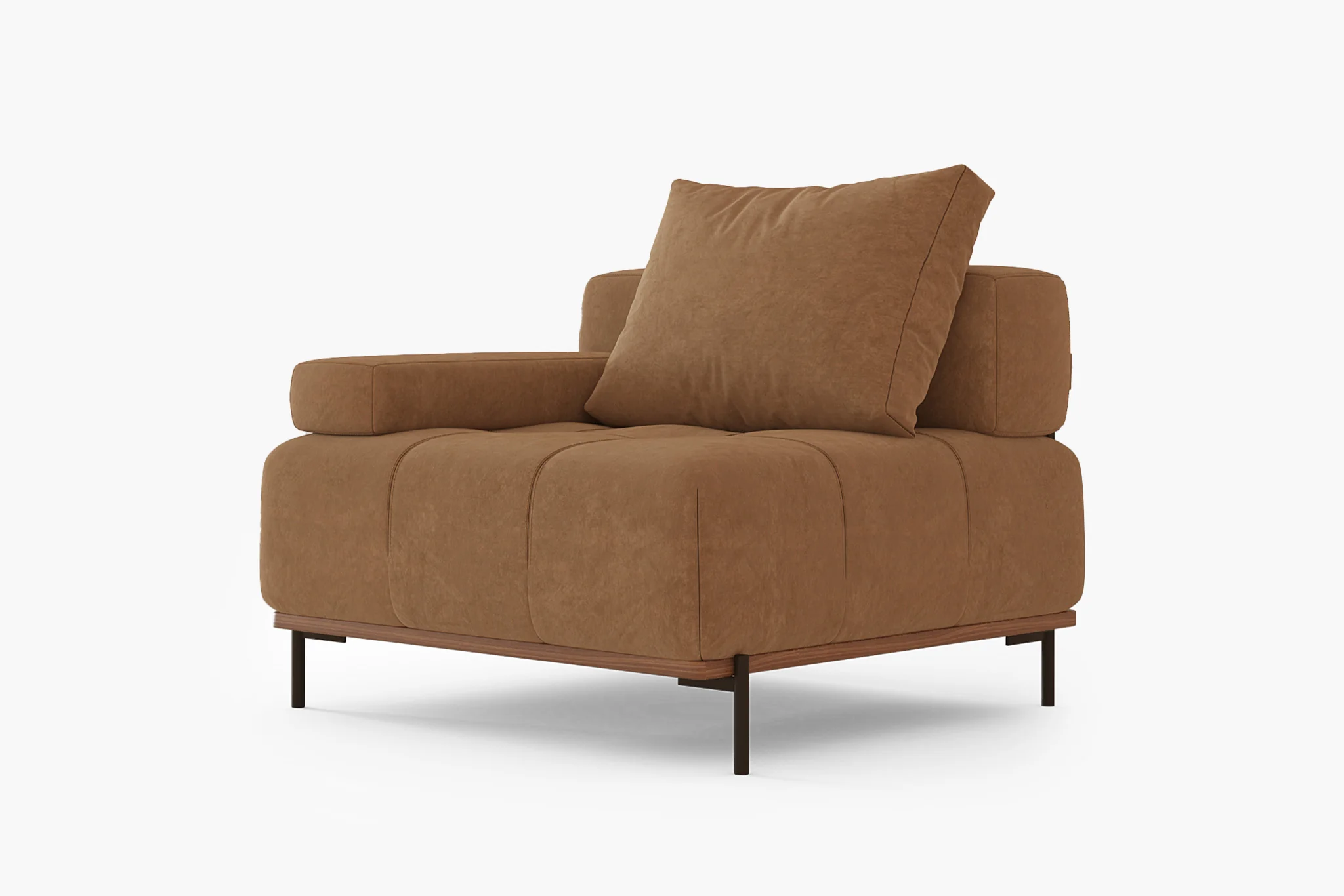 Nivala Suedette Reversible Modular Sofa - Image 31