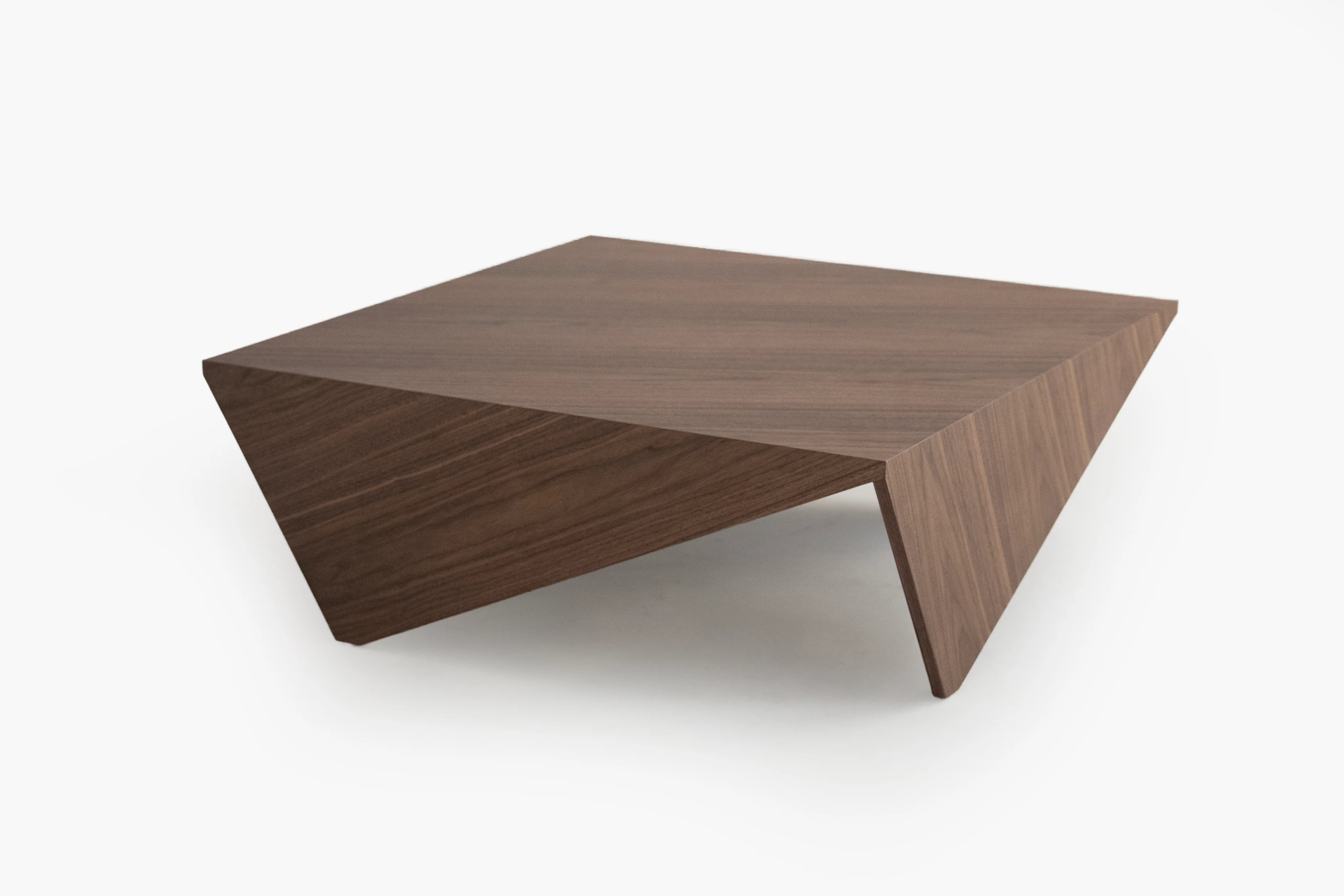 Origami Deer Square Coffee Table With Crown Walnut - Image 6