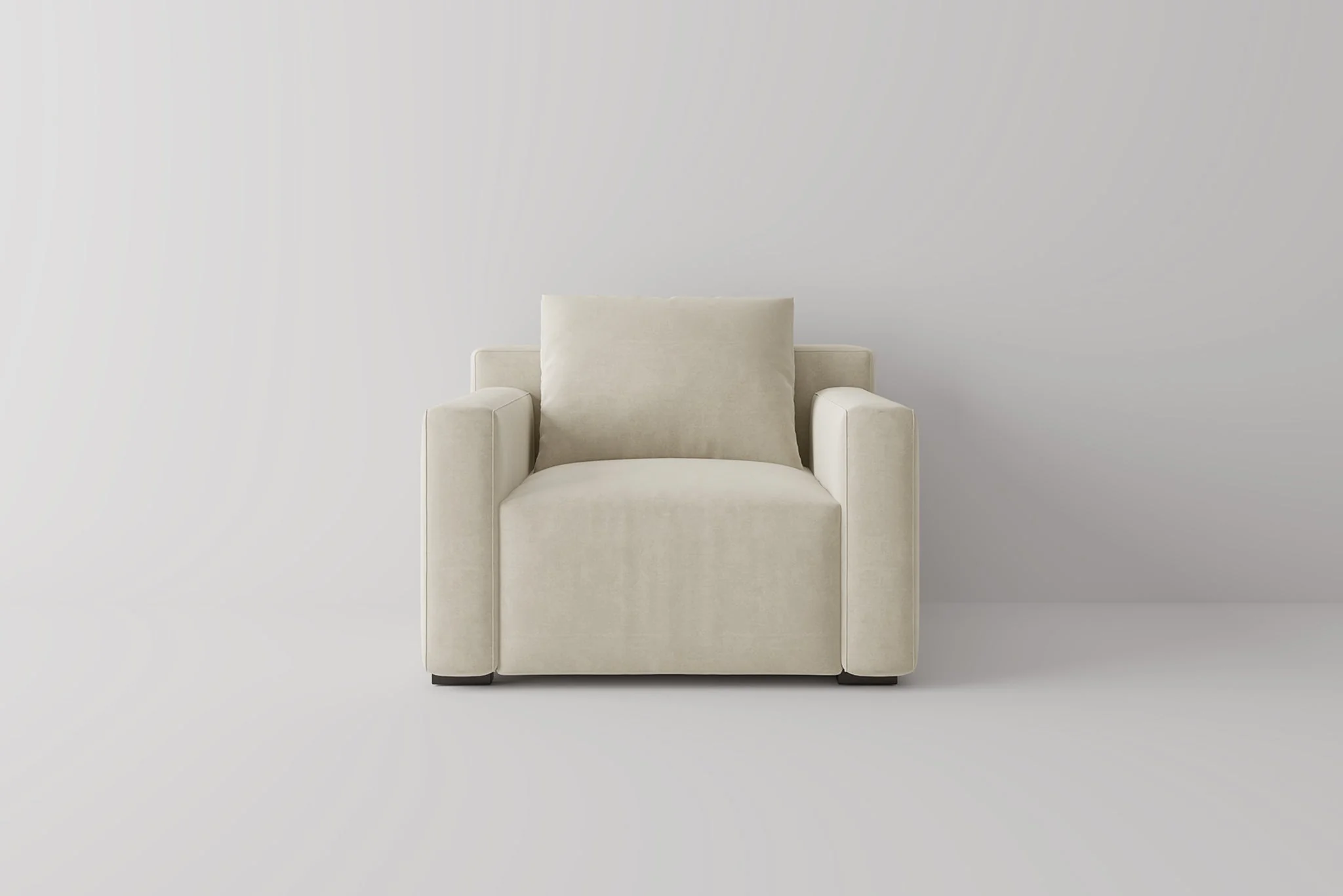 Persia Suedette Accent Armchair - Image 4