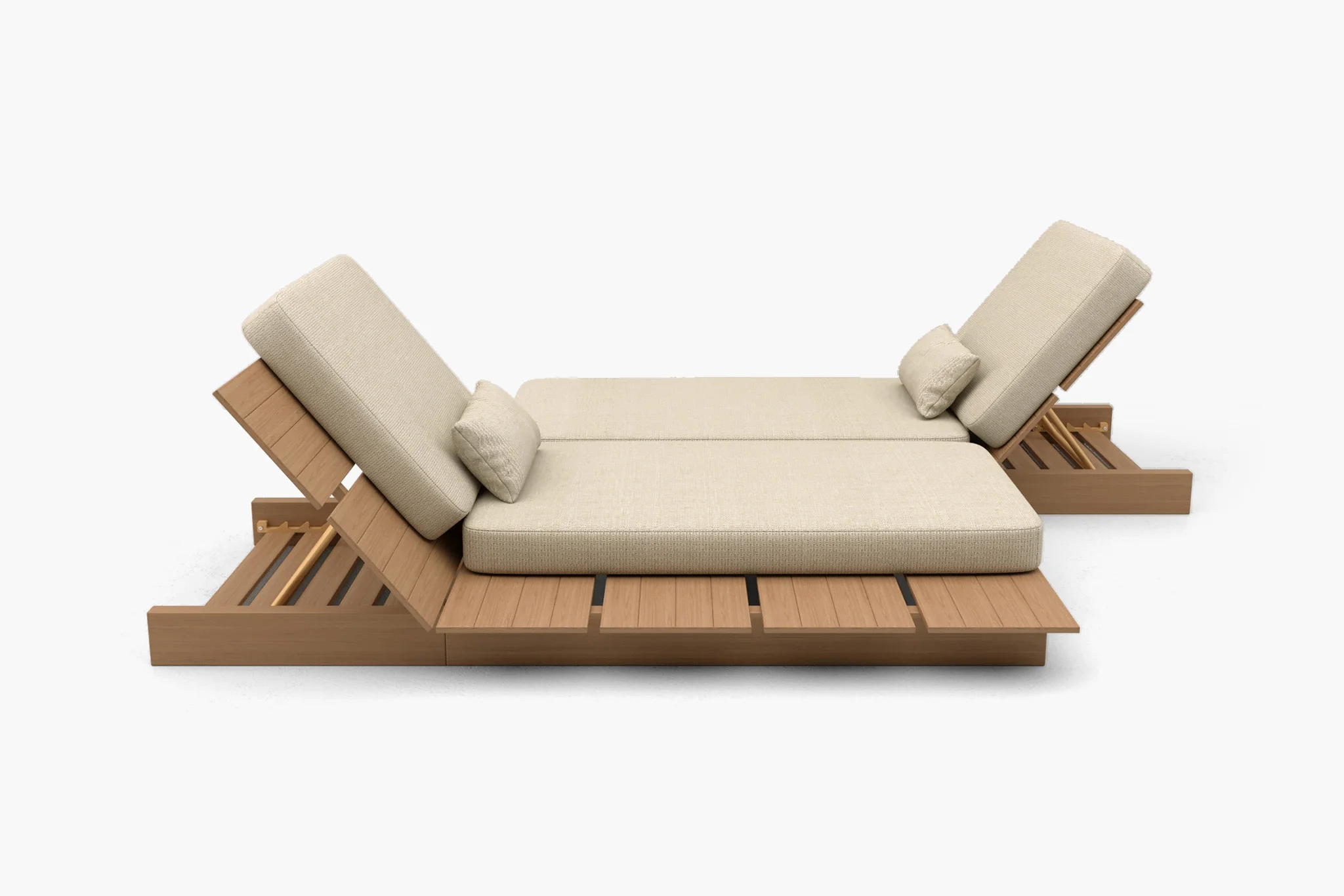 Solora Outdoor Aluminum Chaise Lounge with Cushion - Image 12