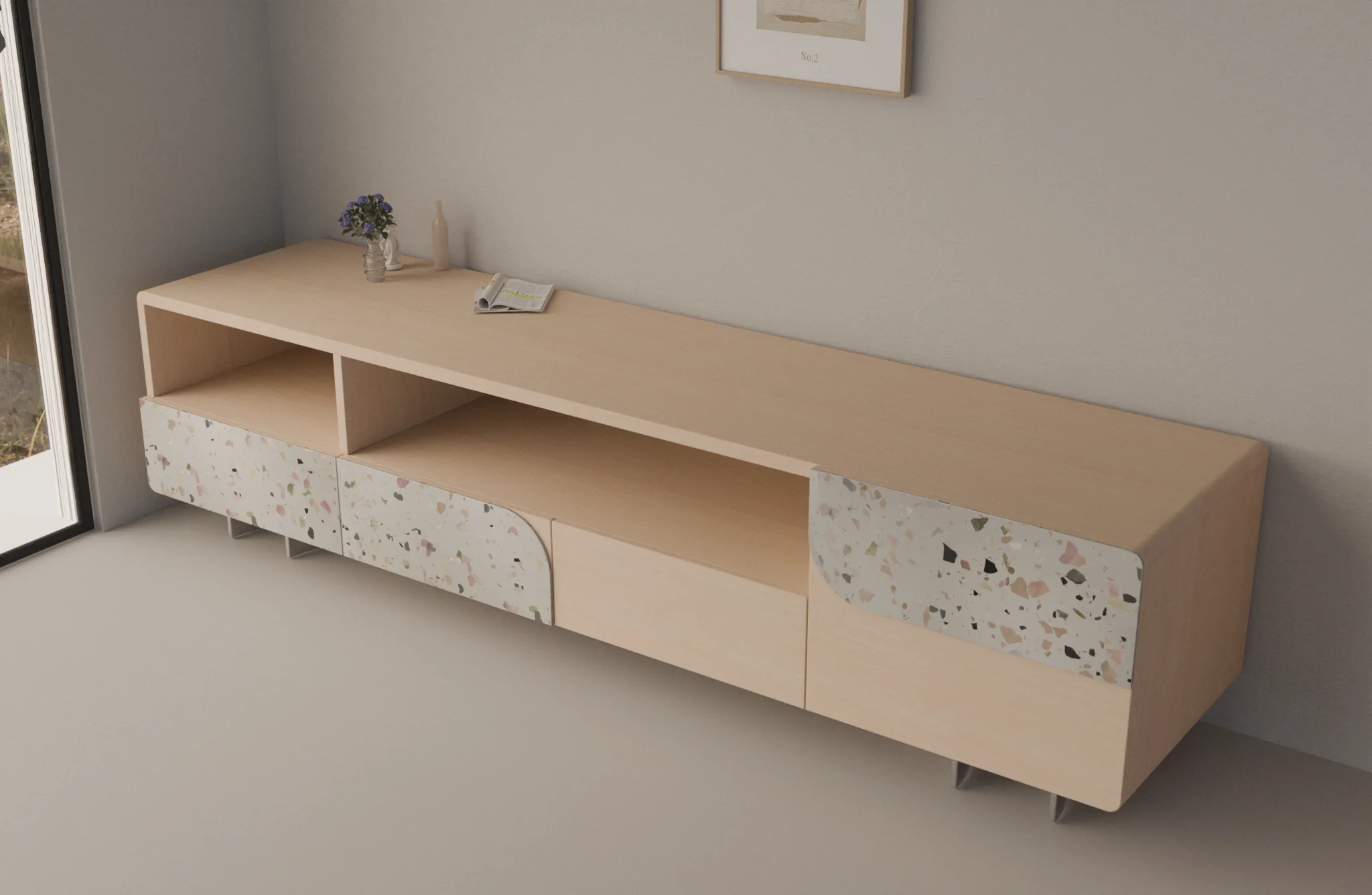 Speckle Charm TV Stand - Image 5