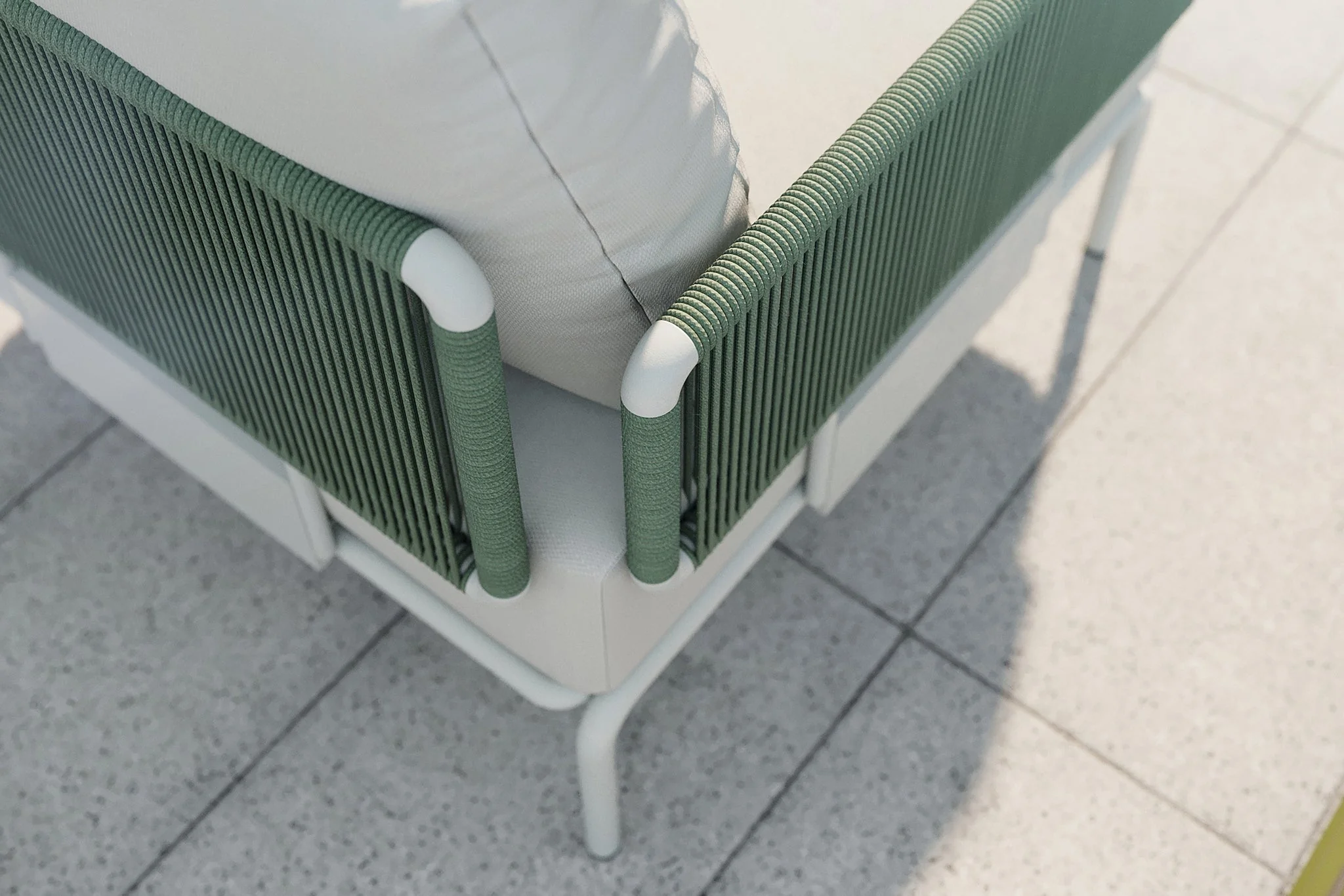 Sylva Aluminum Outdoor Modular Chair - Image 11