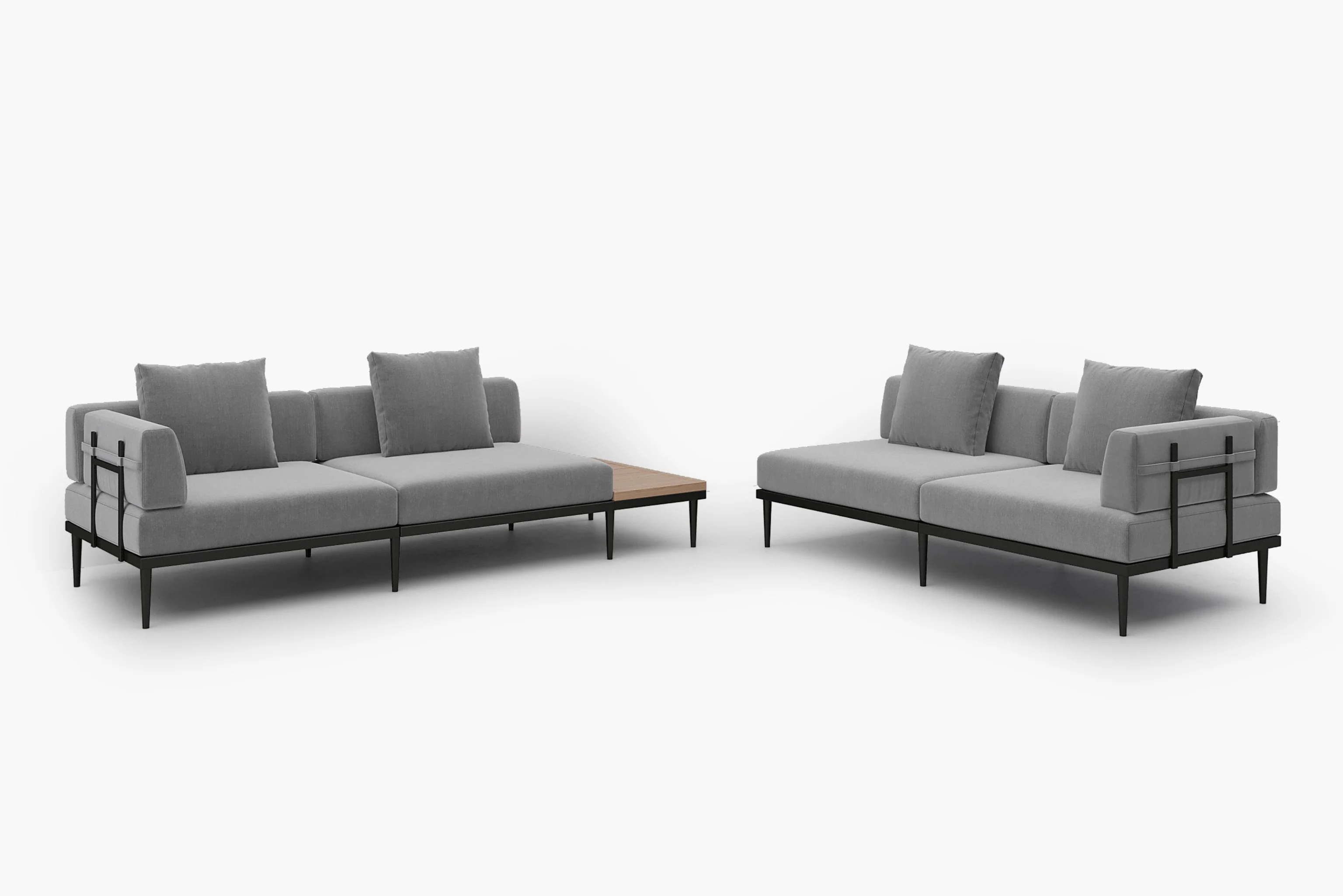 Terra Modular Outdoor Sofa with Tables - Image 4