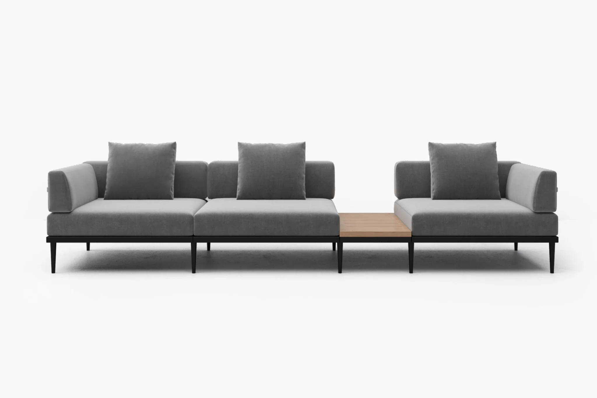 Terra Modular Outdoor Sofa with Tables - Image 42