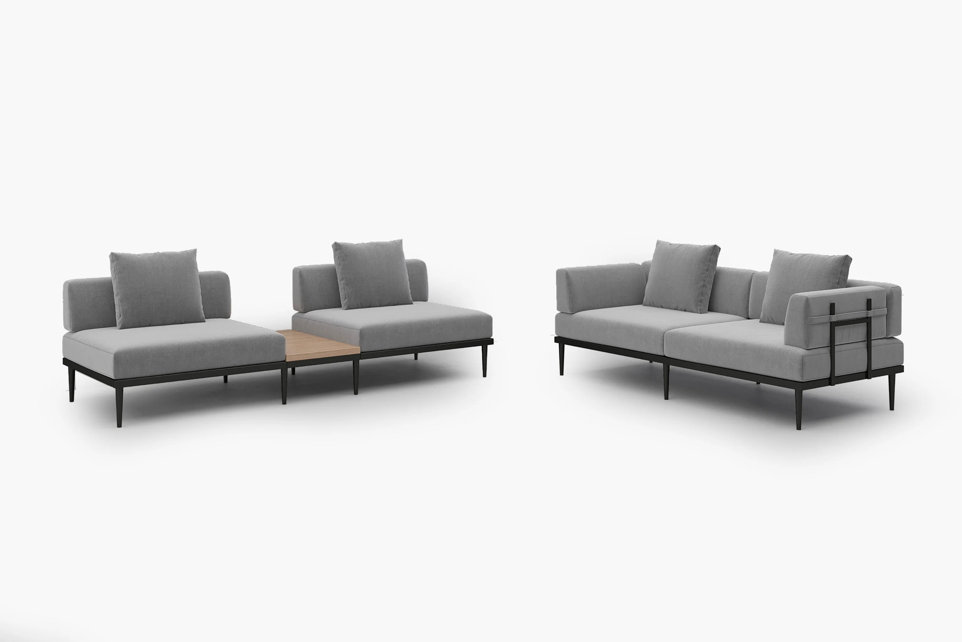 Terra Modular Outdoor Sofa with Tables - Image 5