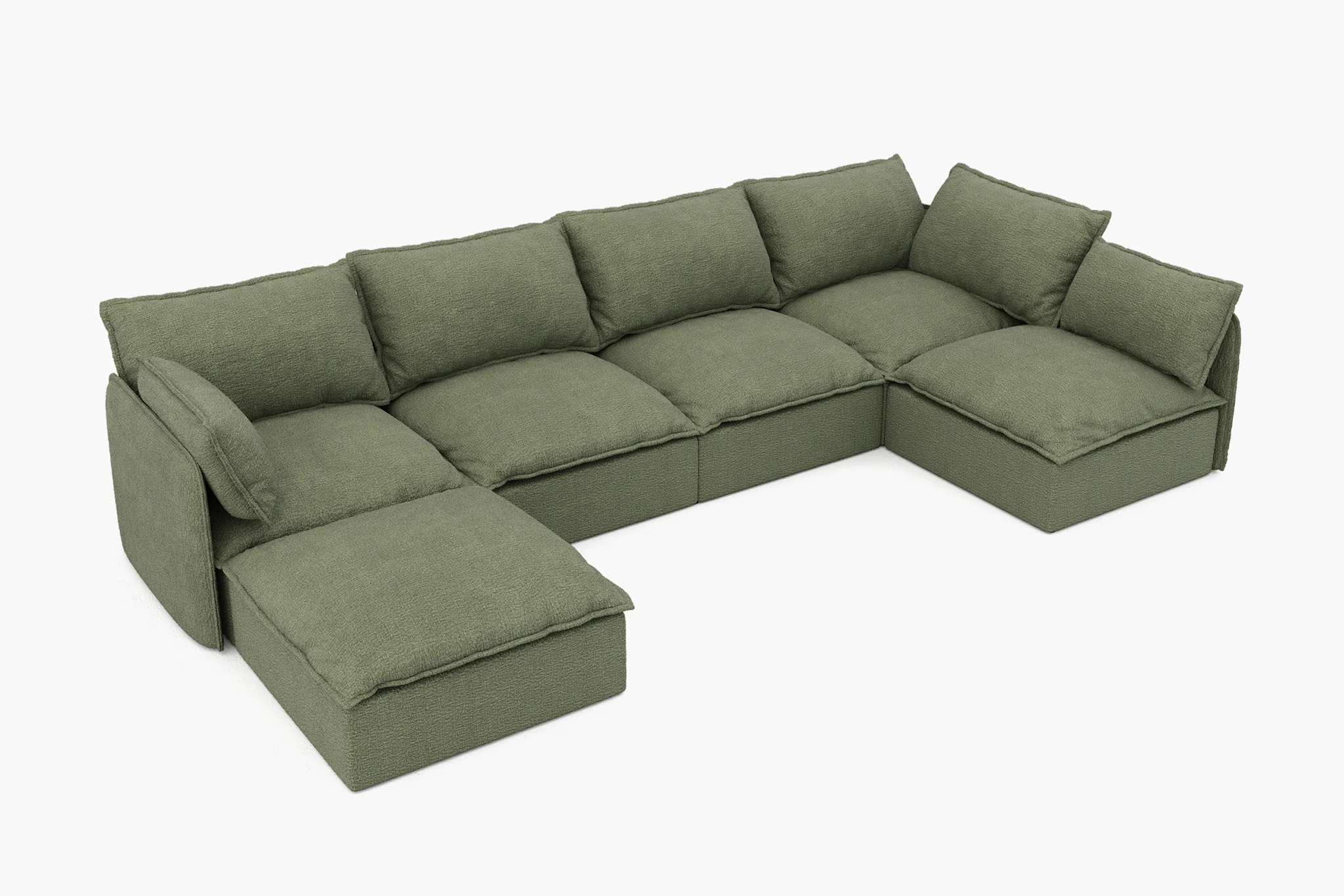 Vensa Modular Reversible Sectional Cloud Couch - Image 10