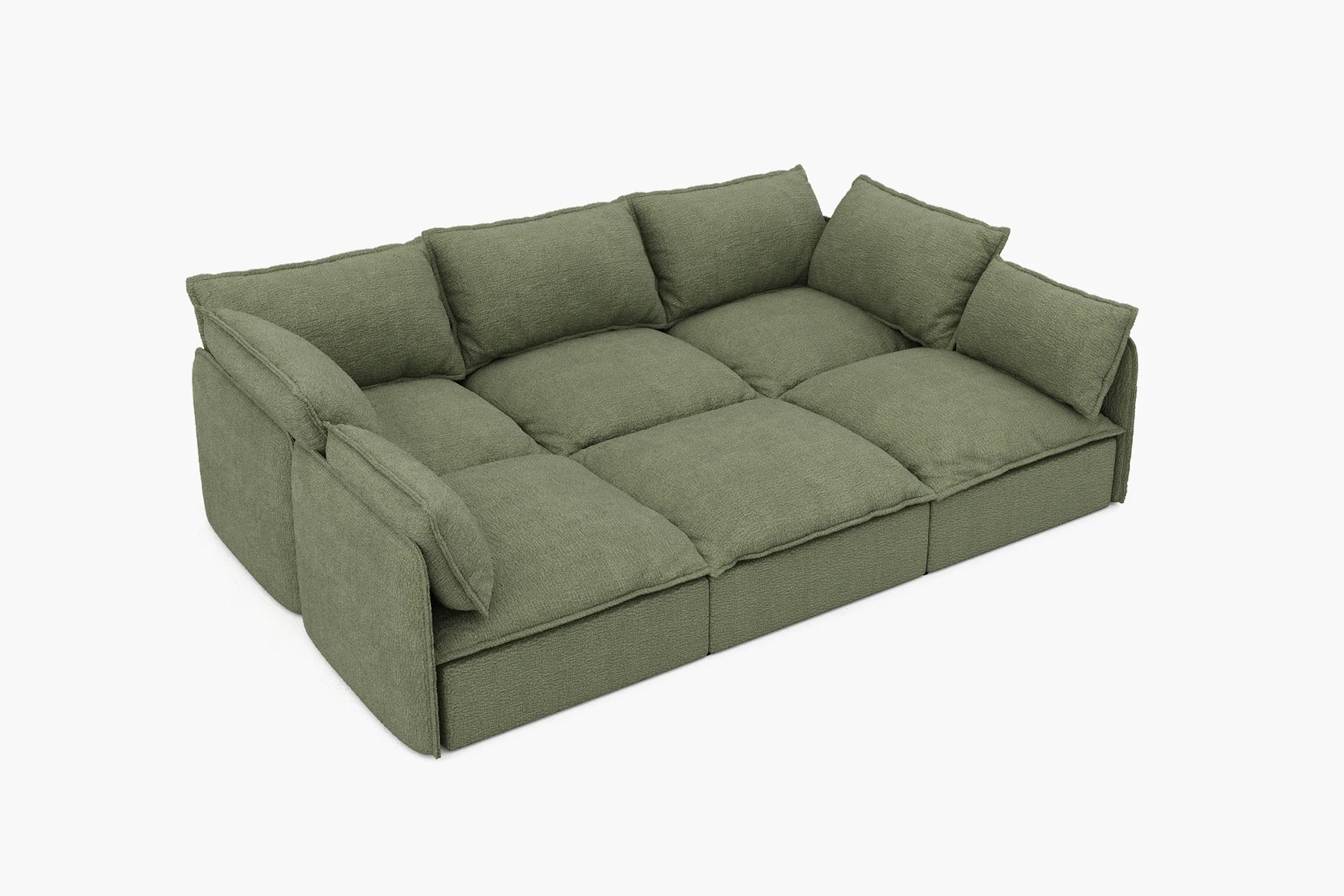 Vensa Modular Reversible Sectional Cloud Couch - Image 12