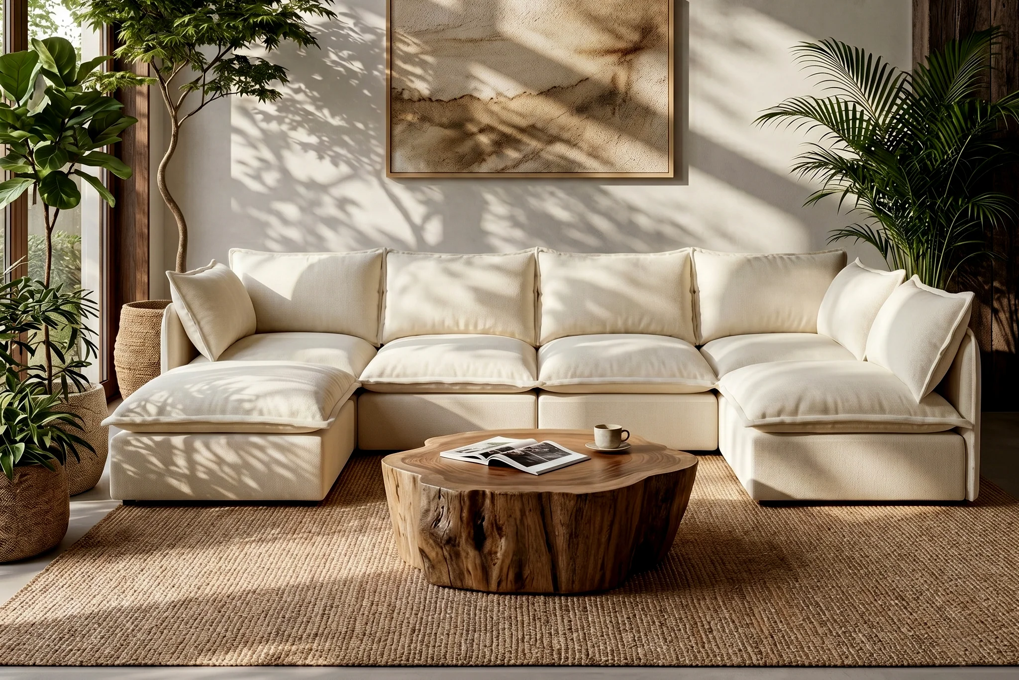 Vensa Modular Reversible Sectional Cloud Couch - Image 127