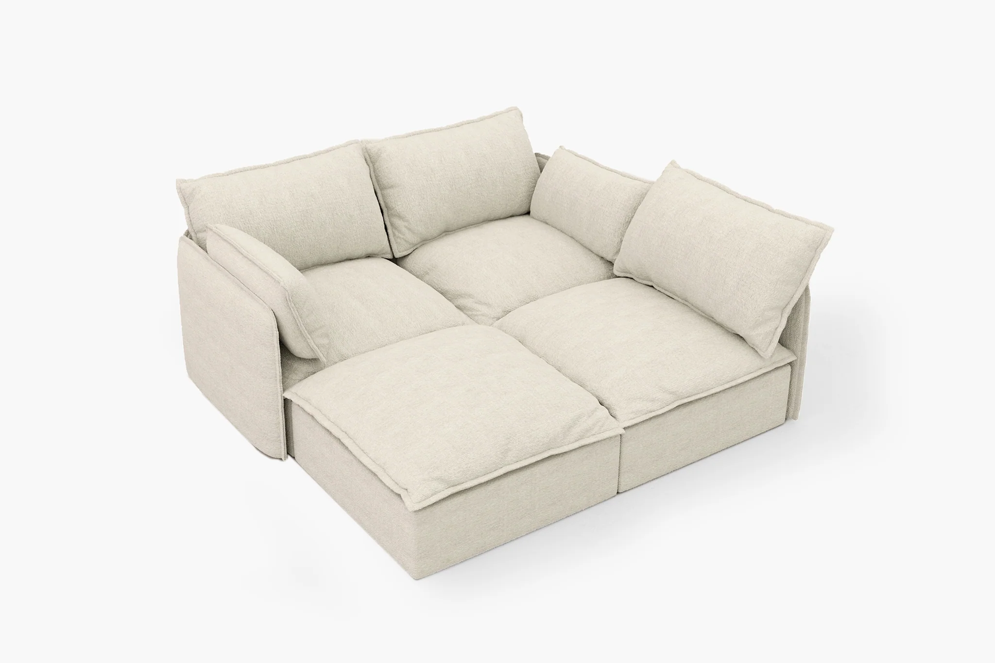 Vensa Modular Reversible Sectional Cloud Couch - Image 144