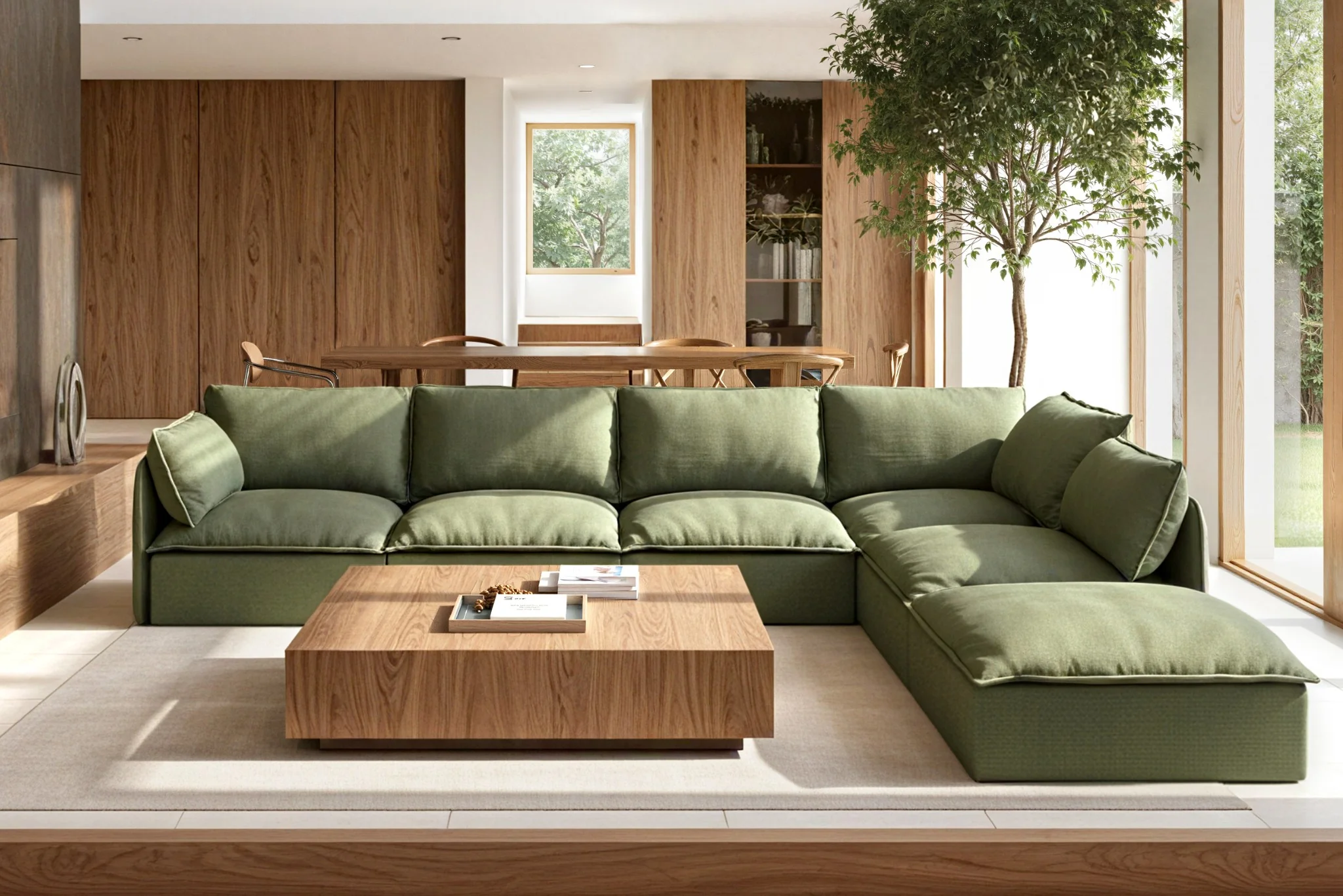 Vensa Modular Reversible Sectional Cloud Couch - Image 15