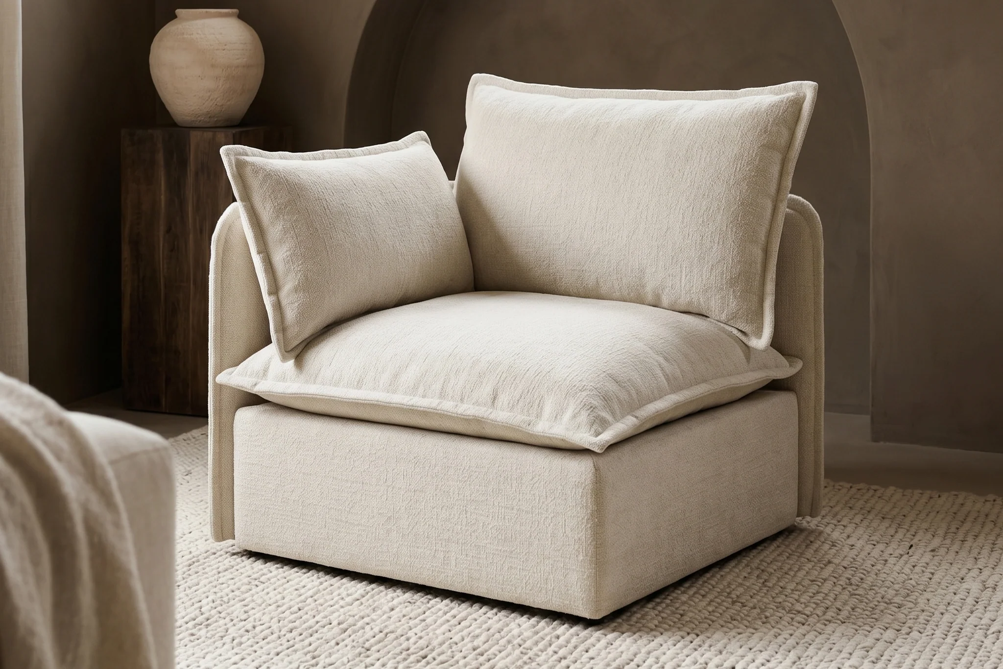 Vensa Modular Reversible Sectional Cloud Couch - Image 157