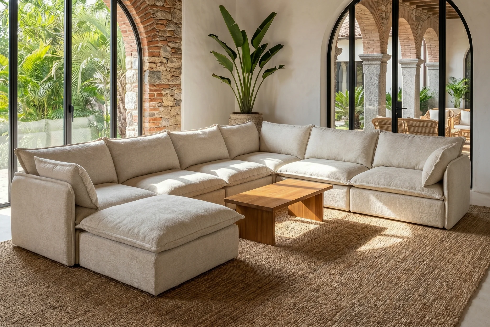 Vensa Modular Reversible Sectional Cloud Couch - Image 168