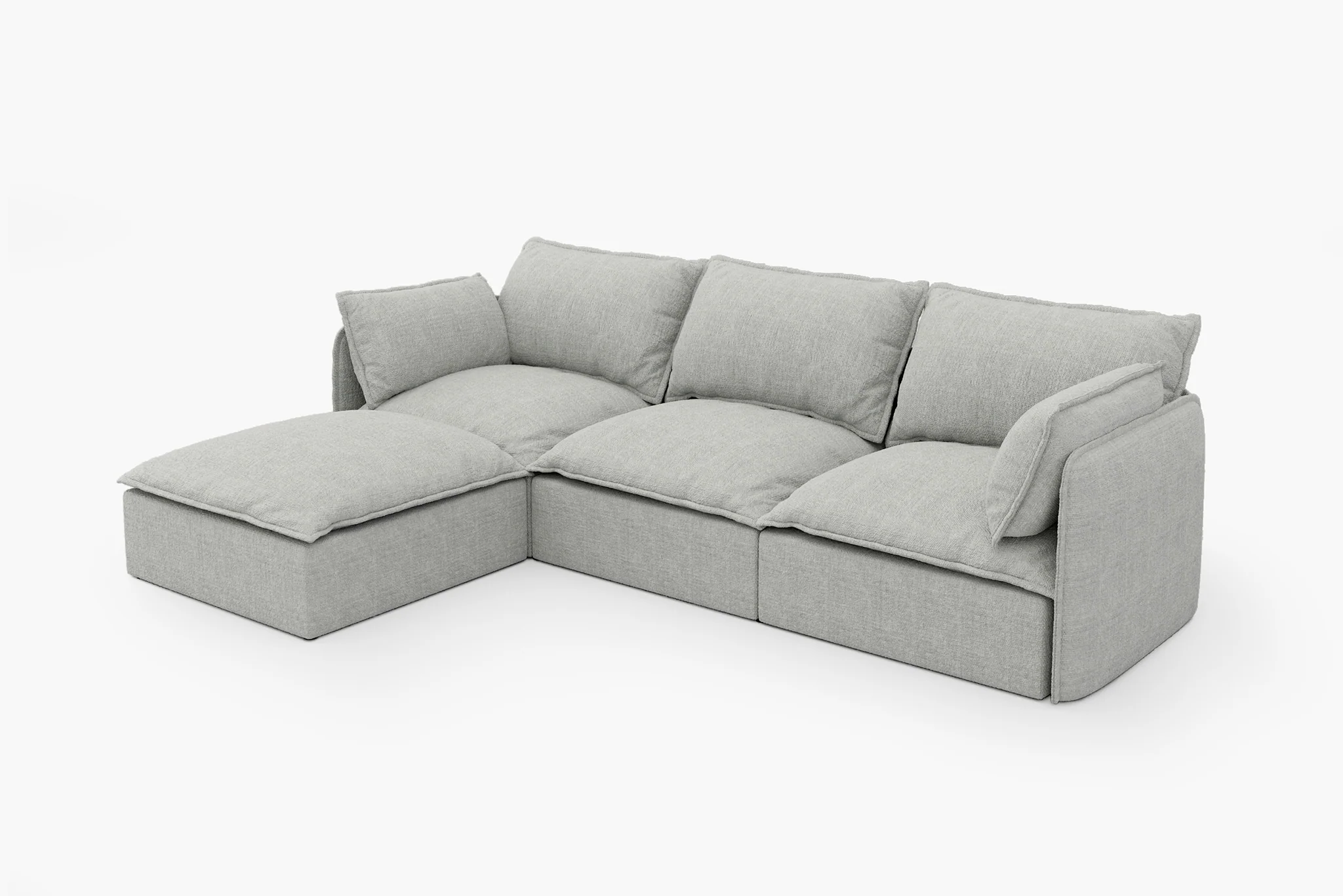 Vensa Modular Reversible Sectional Cloud Couch - Image 189