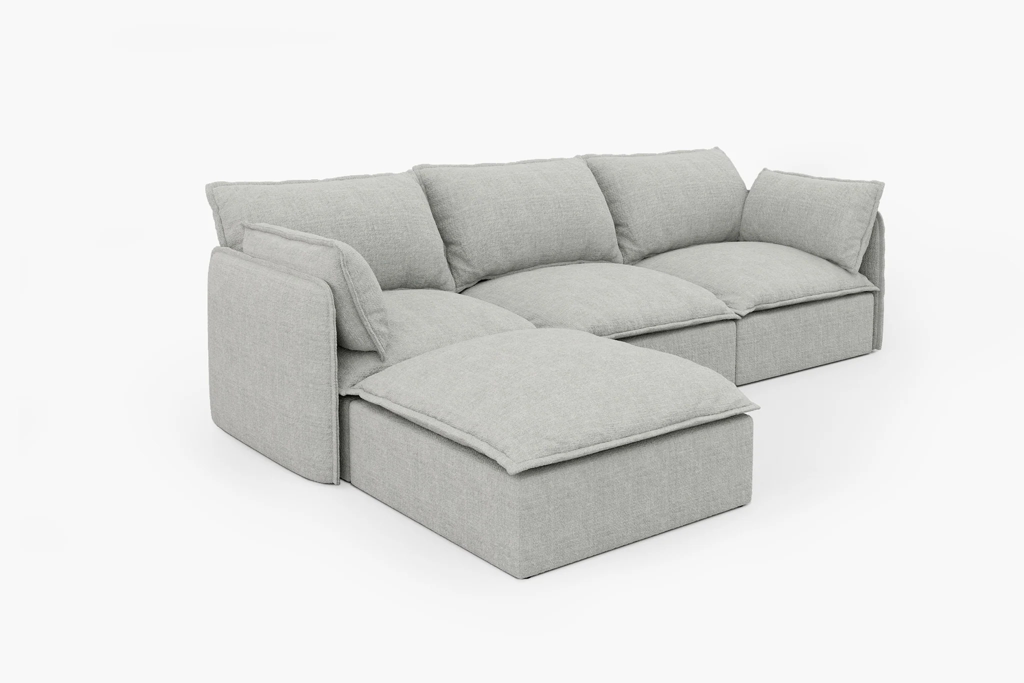 Vensa Modular Reversible Sectional Cloud Couch - Image 191