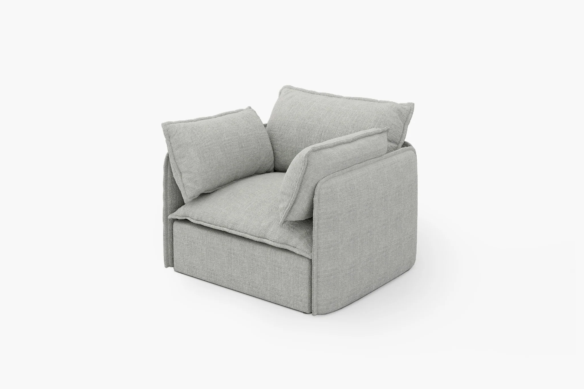 Vensa Modular Reversible Sectional Cloud Couch - Image 199